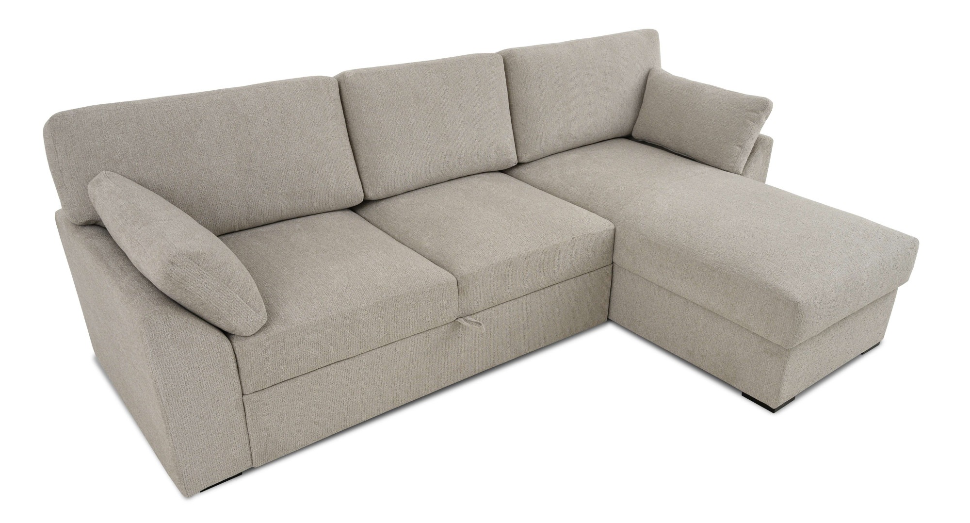 Home affaire Ecksofa »Citry«, Breite 246 cm, Chenille, Bettfunktion, Bettkasten, L-Form
