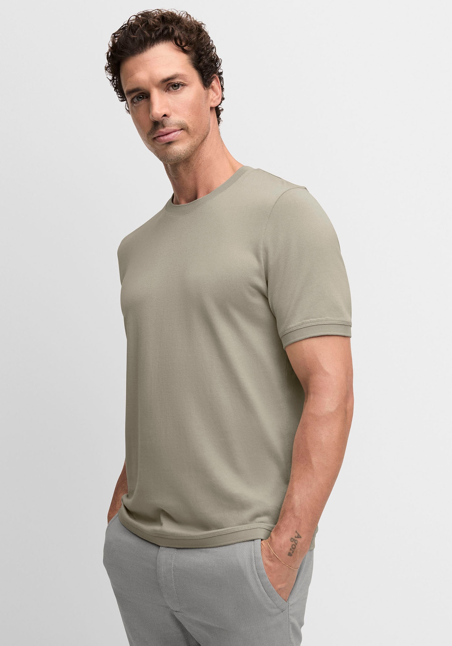 Cinque T-Shirt »CIBADI« Rundhalsausschnitt, Regular Fit