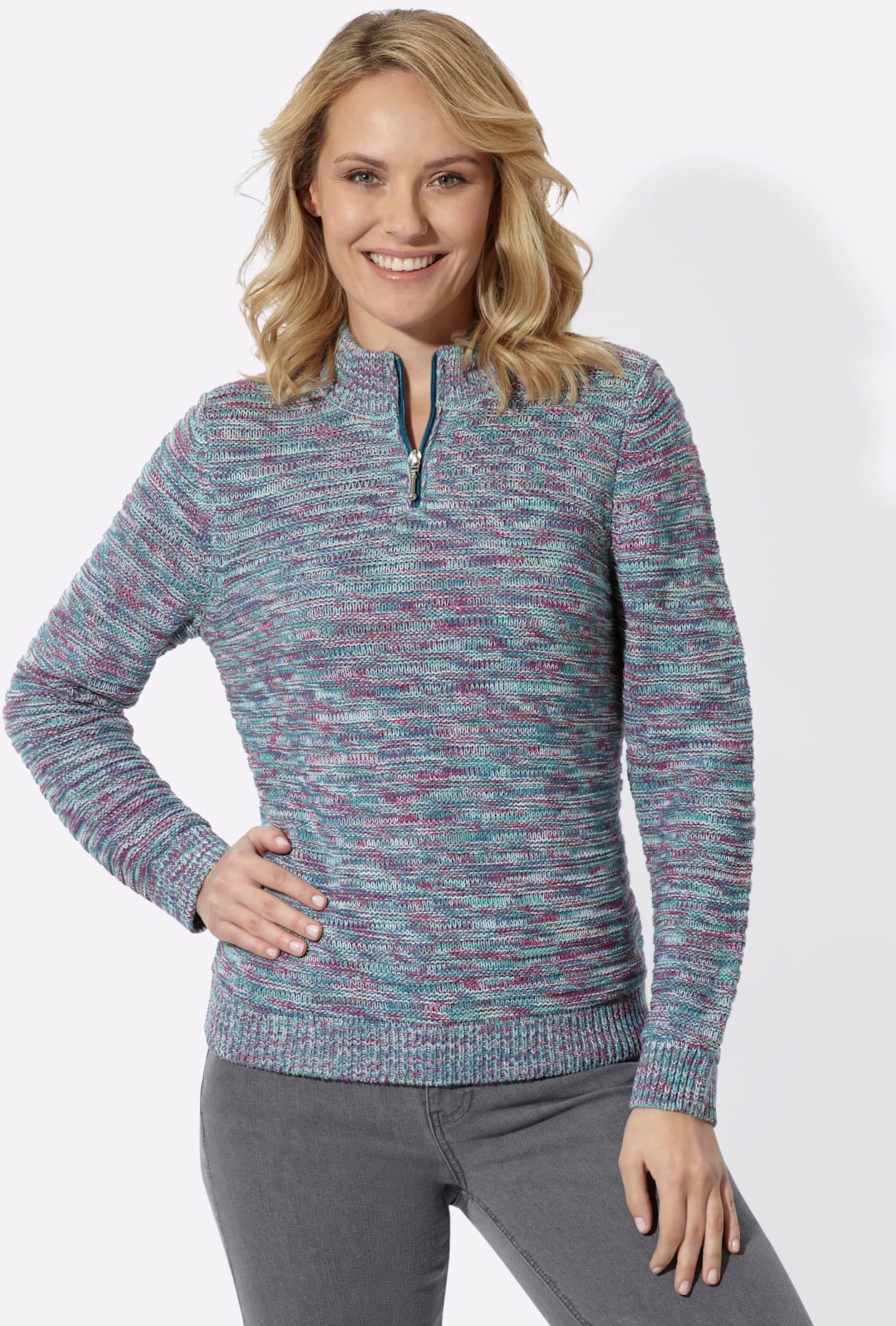 Classic Basics Stehkragenpullover »Stehkragen-Pullover«