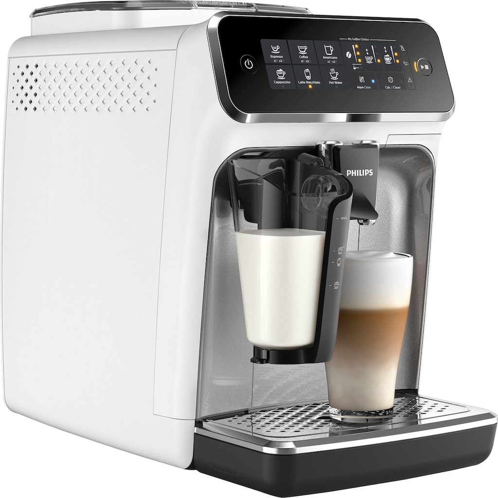 Philips Kaffeevollautomat »3200 Serie EP3243/70 LatteGo«, weiß