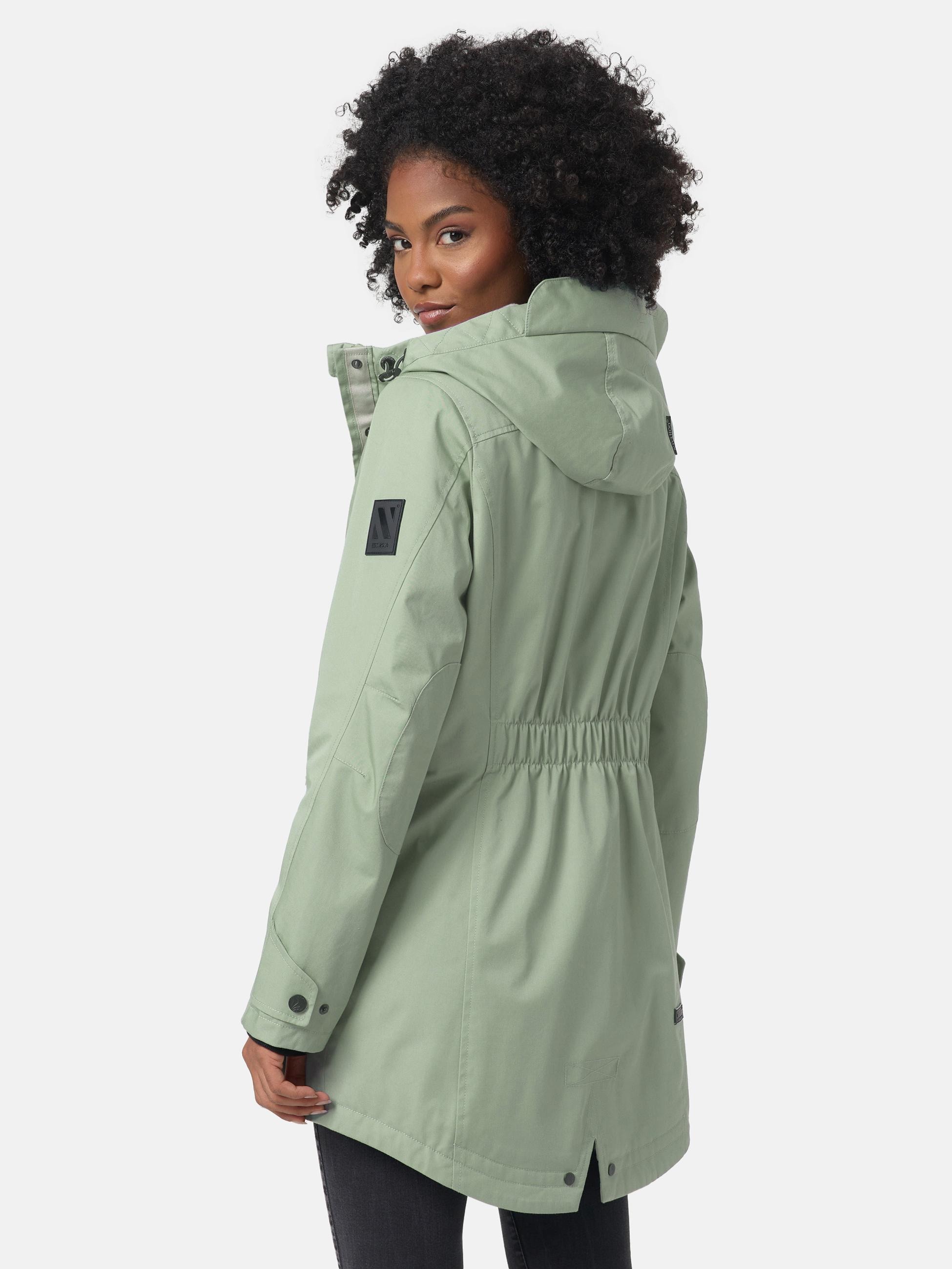 Navahoo Parka »Winterjacke Brinjaa«, mit Kapuze, Modischer Winter Kurzmantel mit zahlreichen Taschen