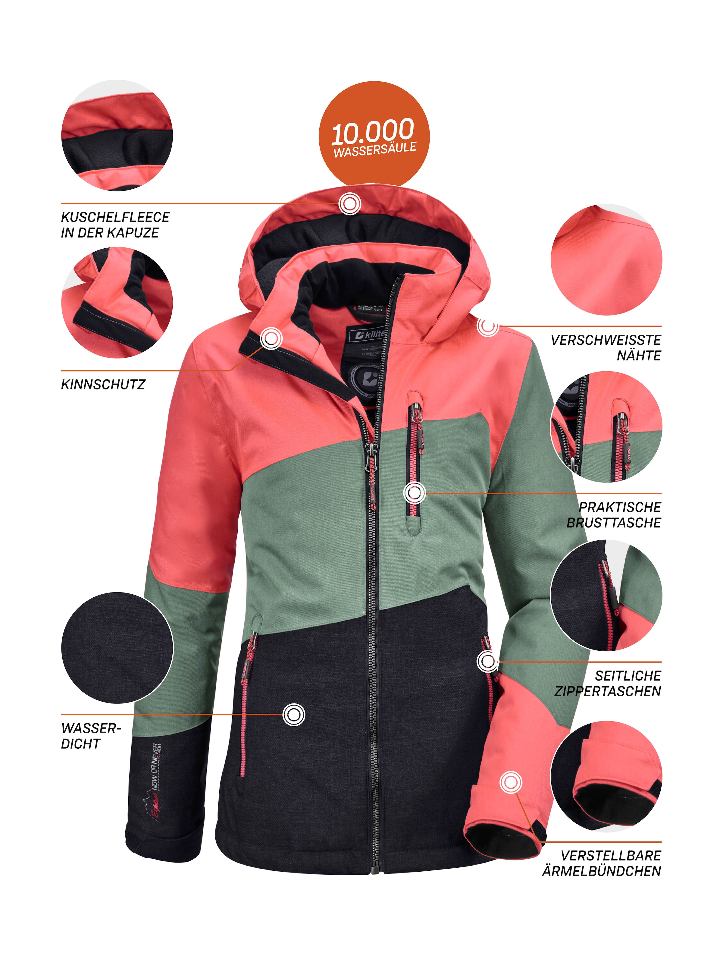 Killtec Outdoorjacke »Lynge GRLS JCKT B«