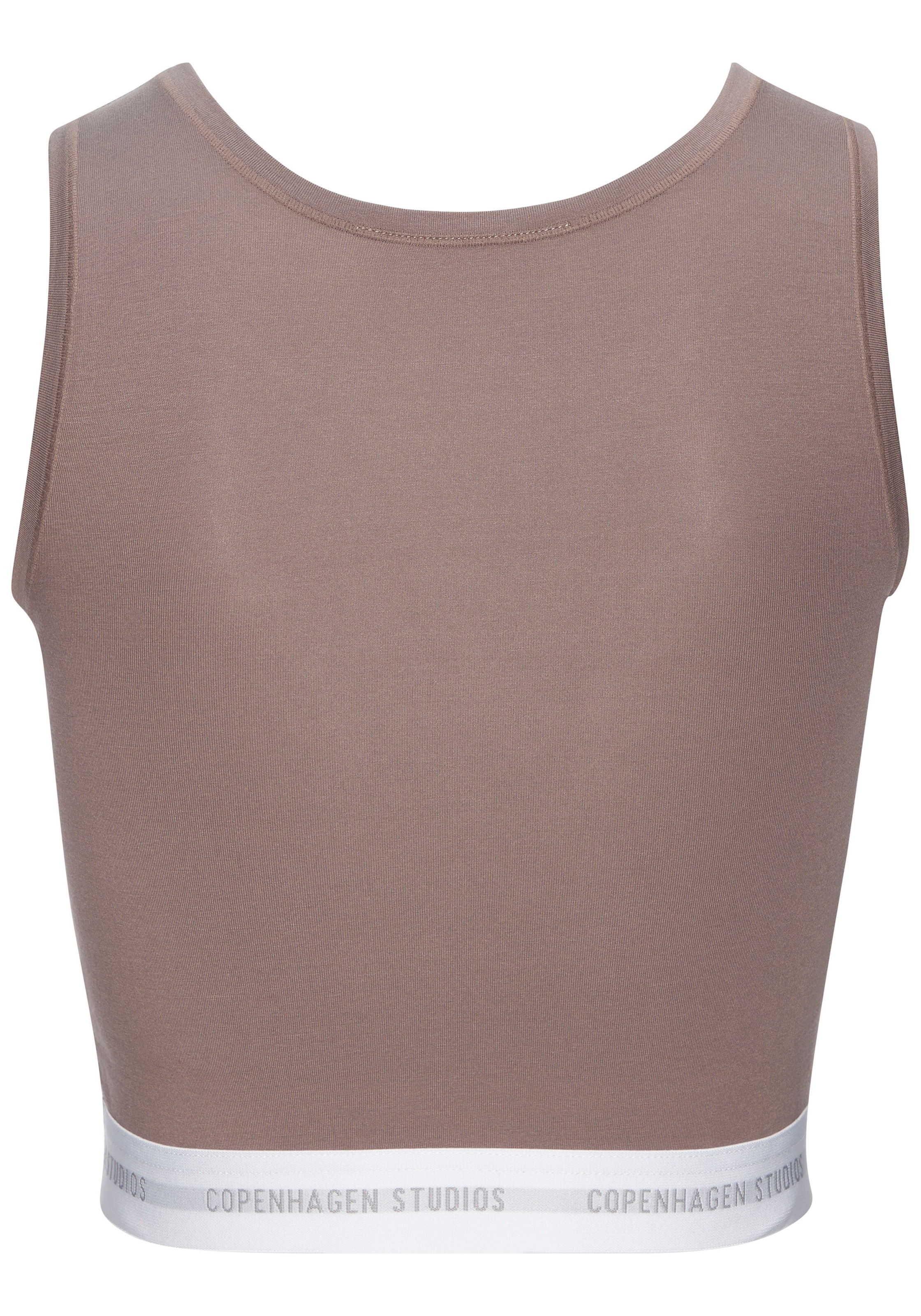 Copenhagen Studios Achseltop mit weichem Logobund und aus elastischer Baumwoll-Modal-Qualität
