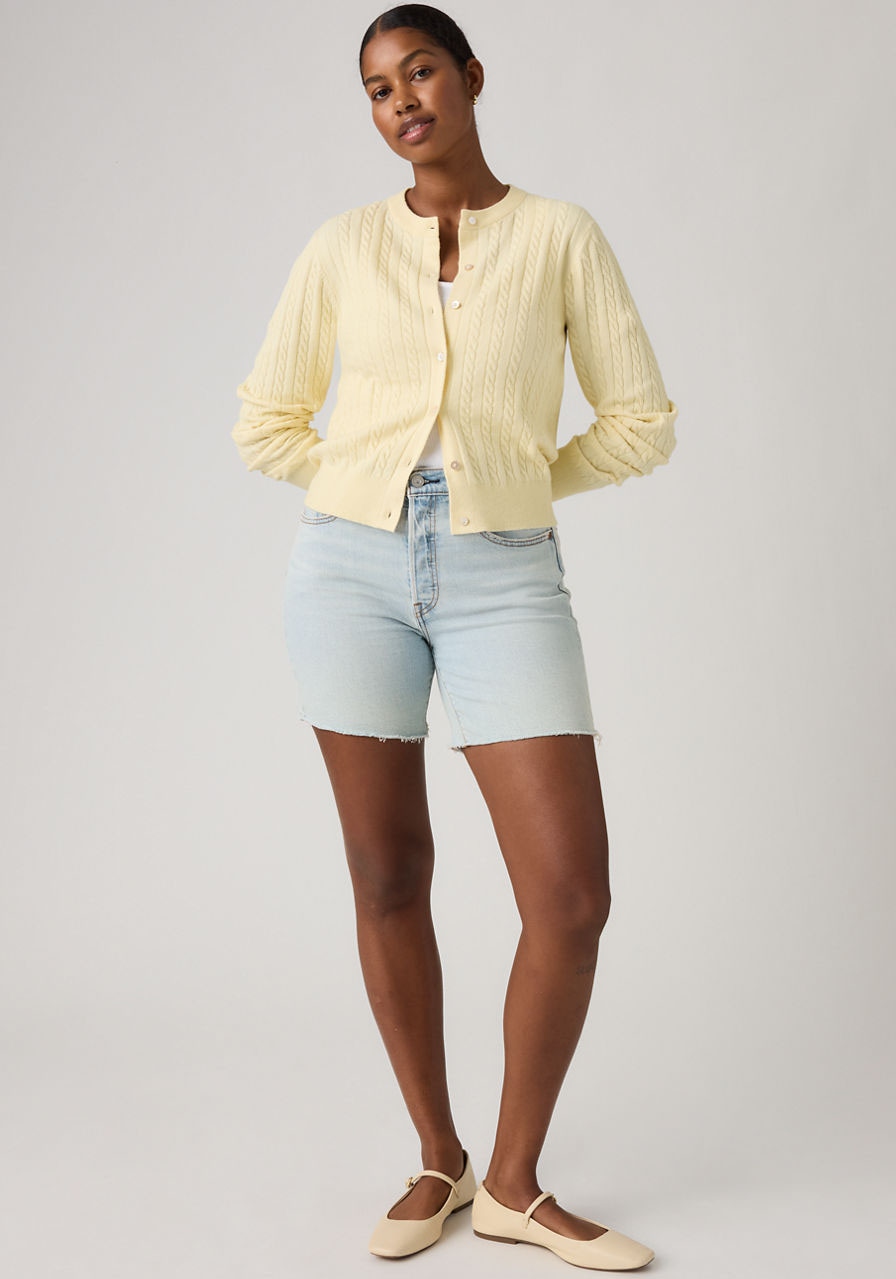 Levi's® Shorts »501® MID THIGH SHORT«  im Five-Pocket Style
