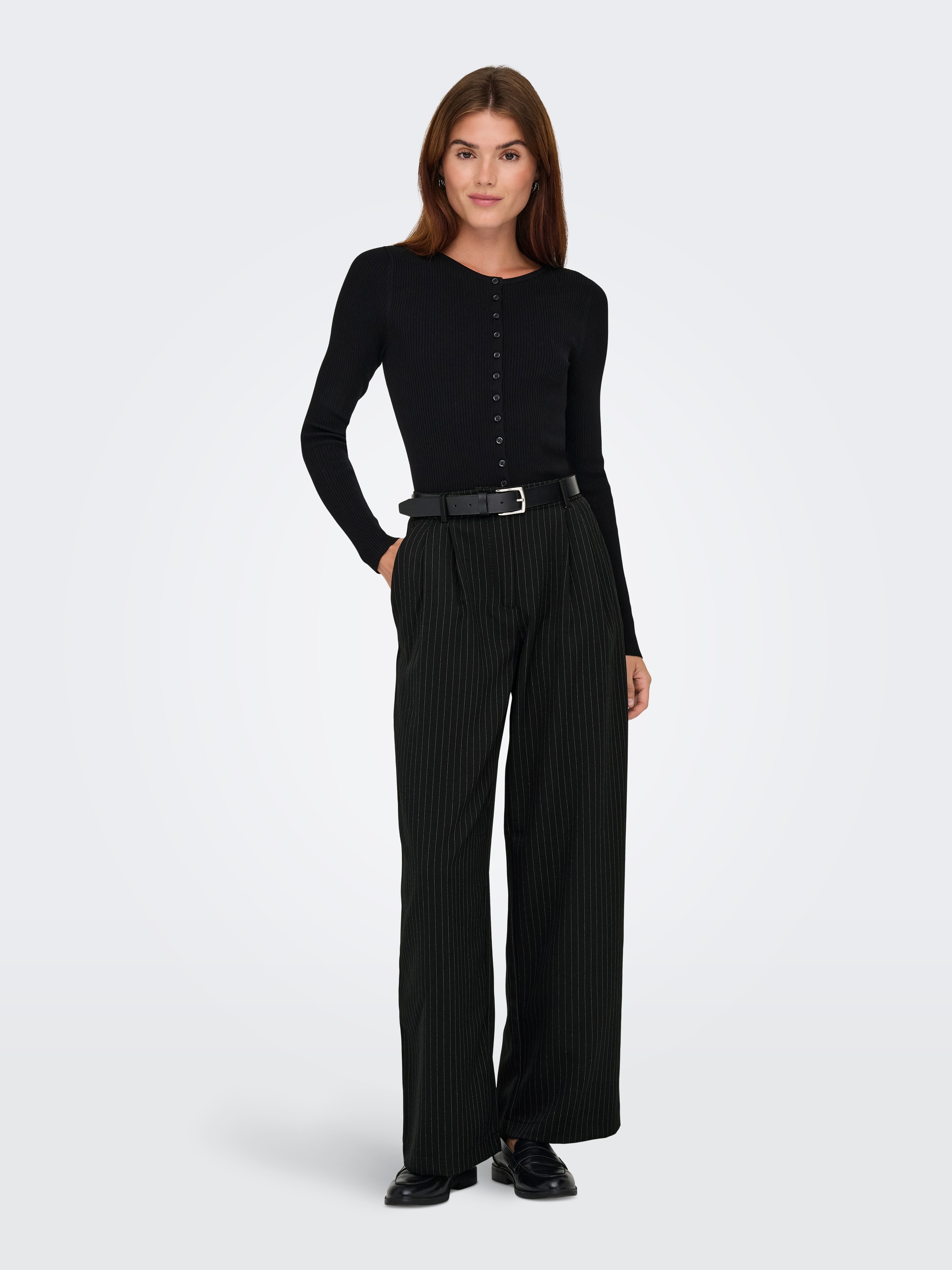 ONLY Anzughose »ONLREINA HW PLEAT STR PINS PANT TLR NOOS«
