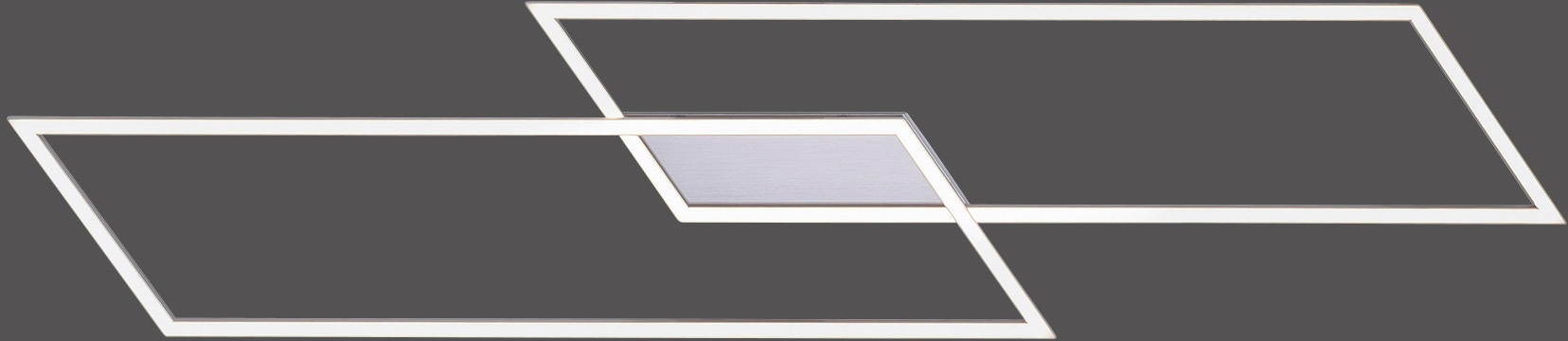 Paul Neuhaus LED Deckenleuchte »Inigo«, 2 flammig, Leuchtmittel LED-Board | LED fest integriert, Stufenlos dimmbar über vorhandenen Wandschalter