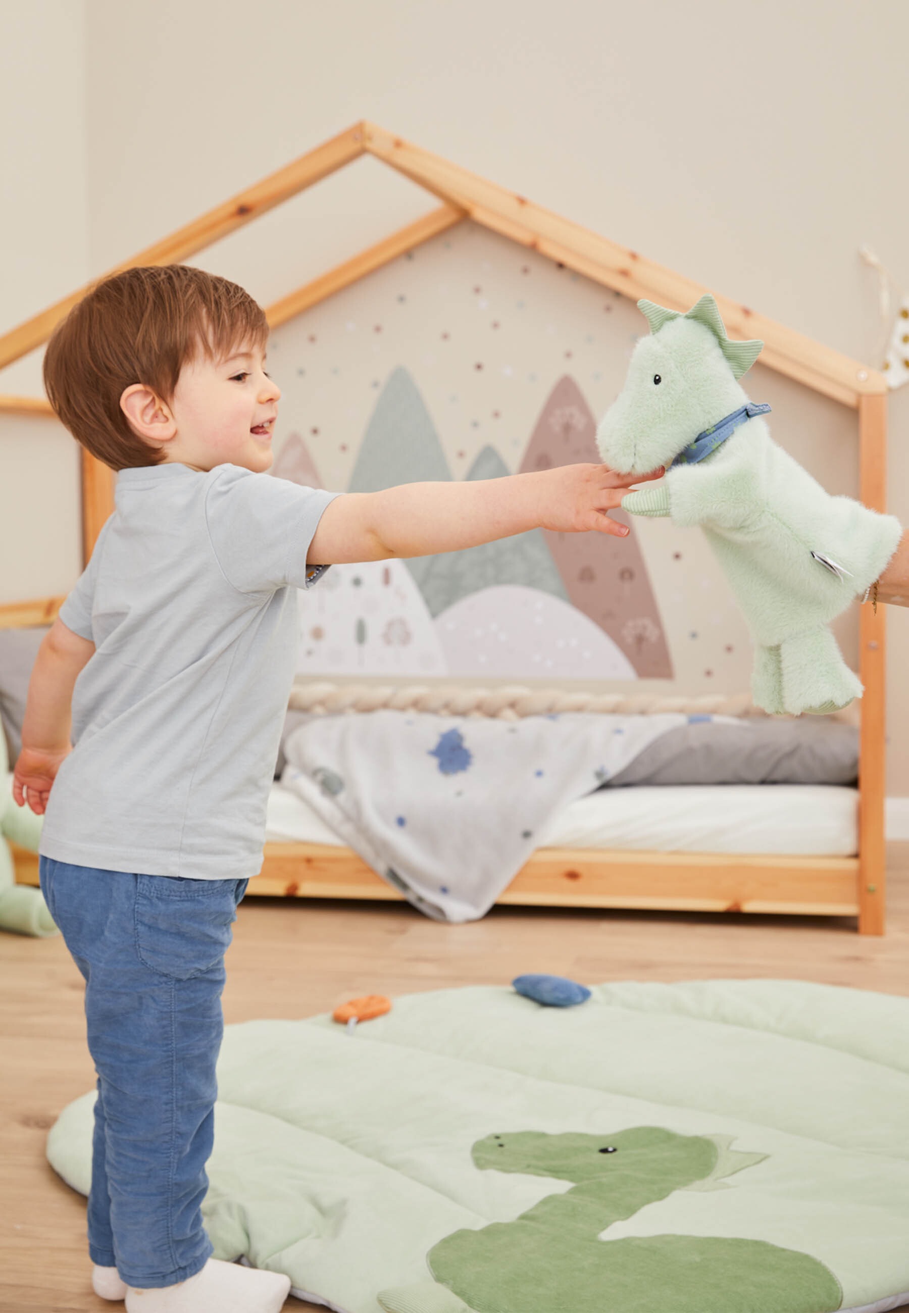 Sterntaler® Puppentheater »Handpuppe DINO Rexi«