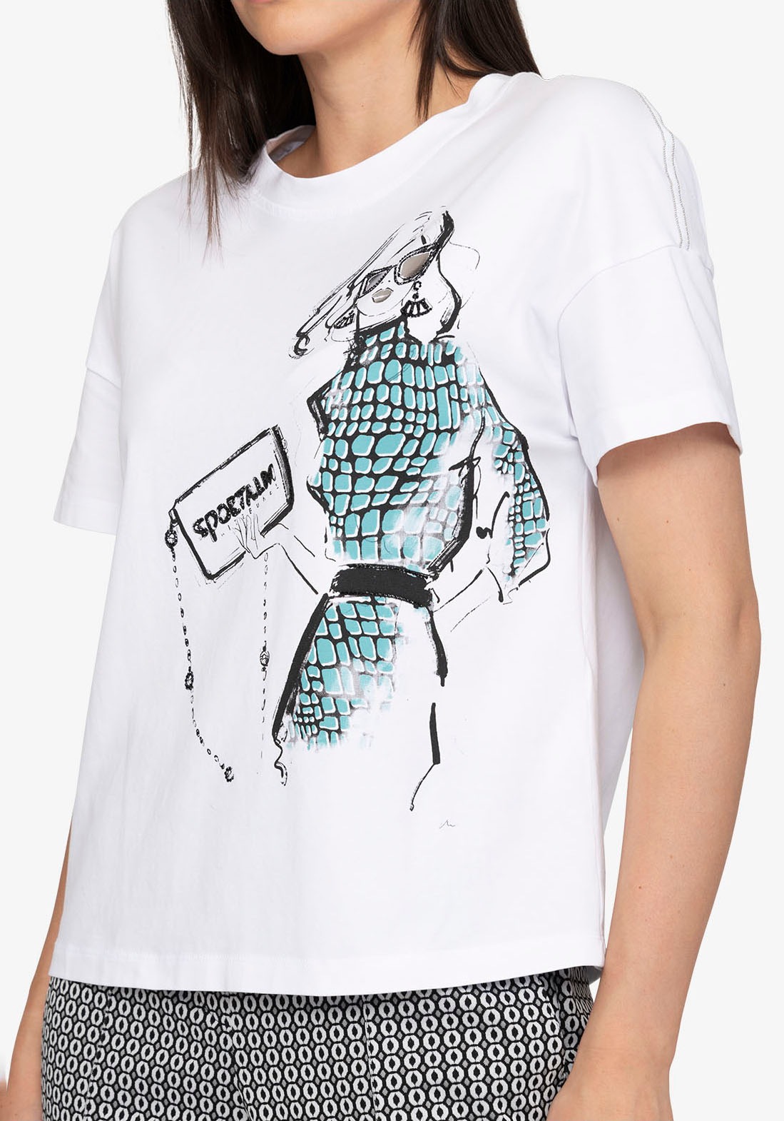 Sportalm Kitzbühel T-Shirt, Mit Rundhalsausschnitt
