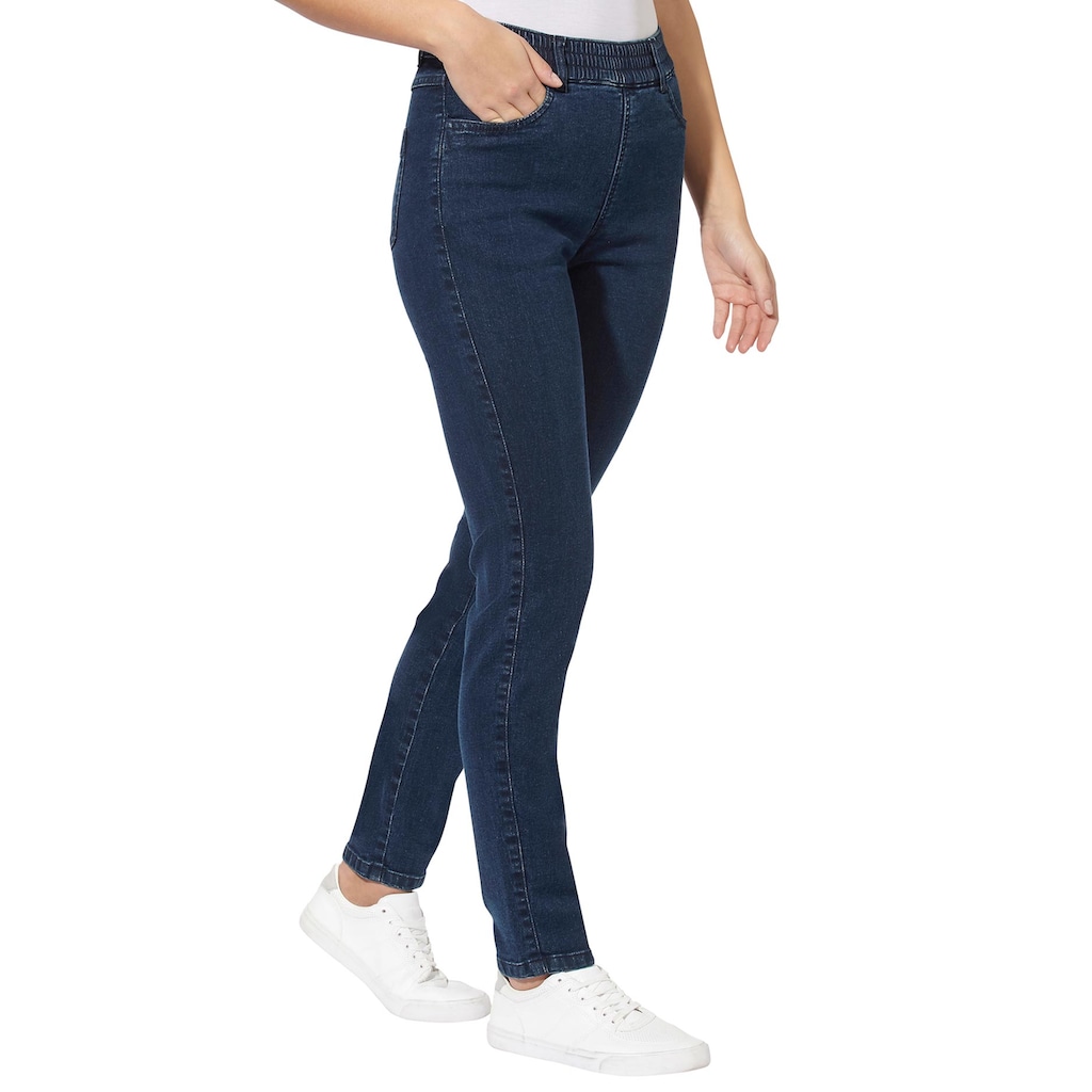 Classic Basics Schlupfjeans, (1 tlg.)