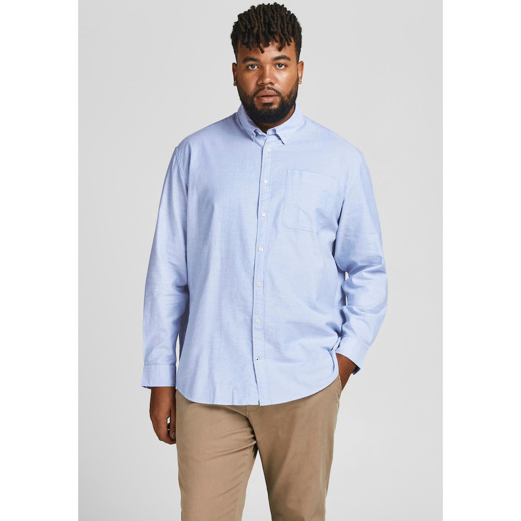 Jack & Jones PlusSize Langarmhemd »OXFORD SHIRT«