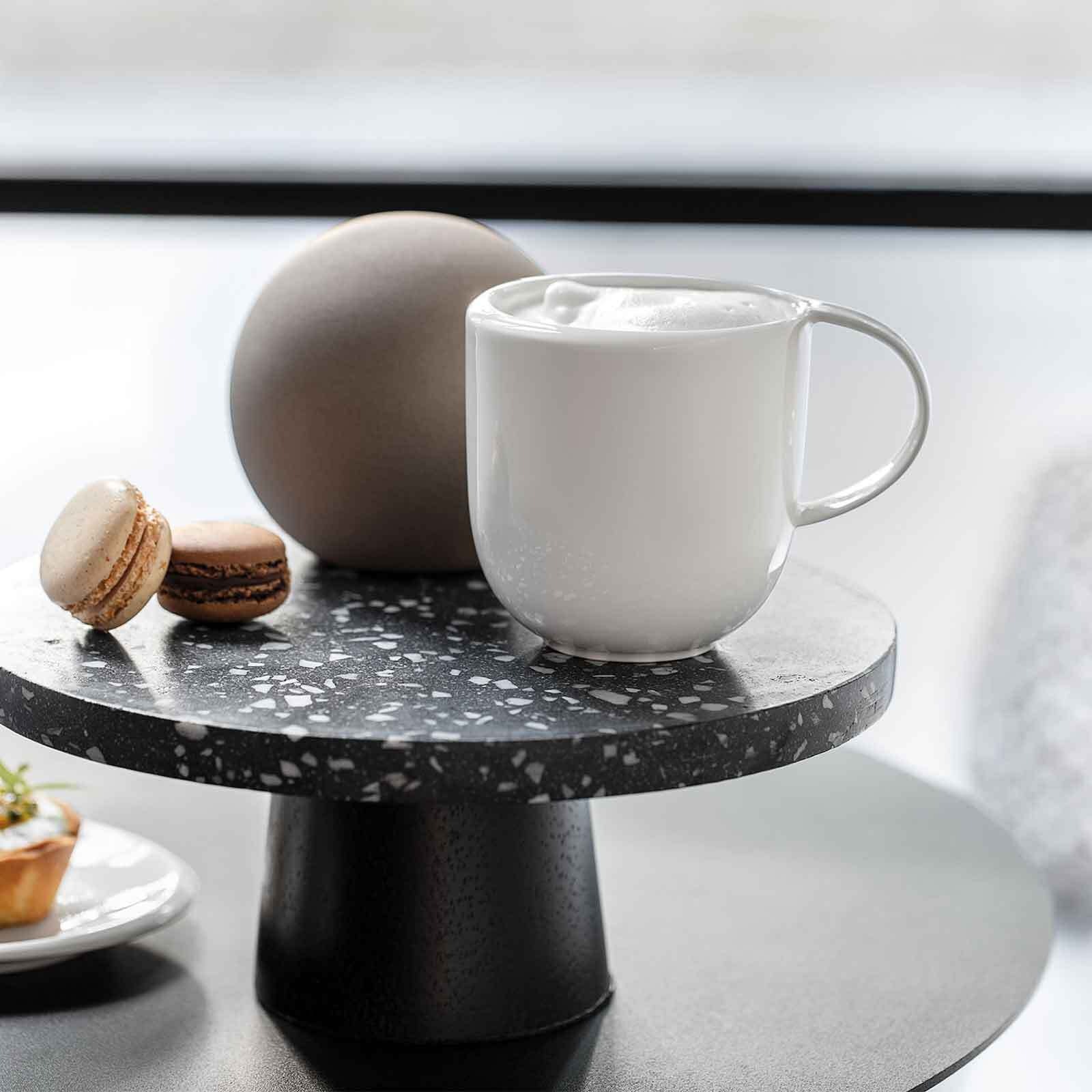 Villeroy & Boch Becher »Becher mit Henkel NewMoon 390 ml weiß«