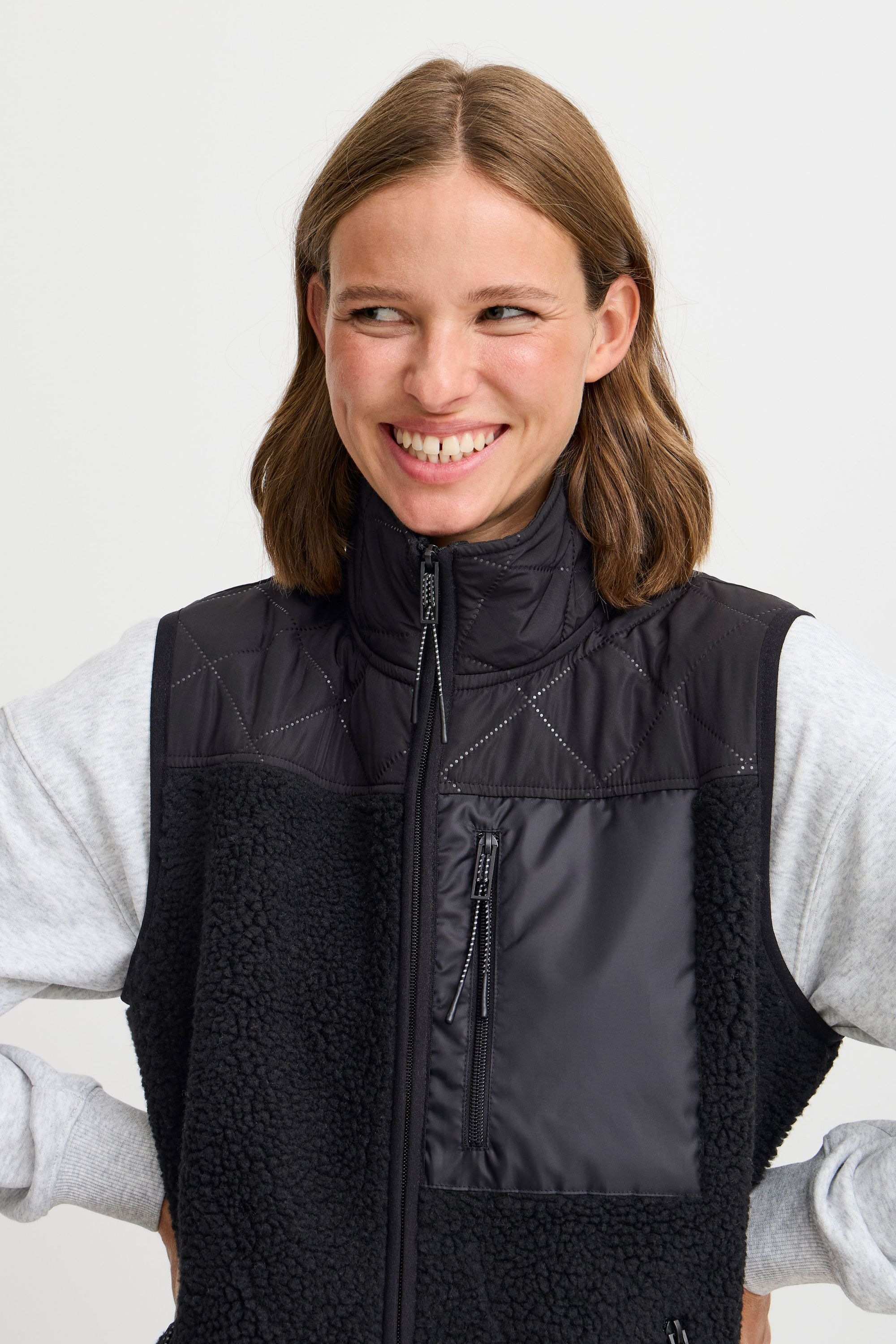 TheJoggConcept Fleeceweste »Fleeceweste JCBERRI WAISTCOAT 6«