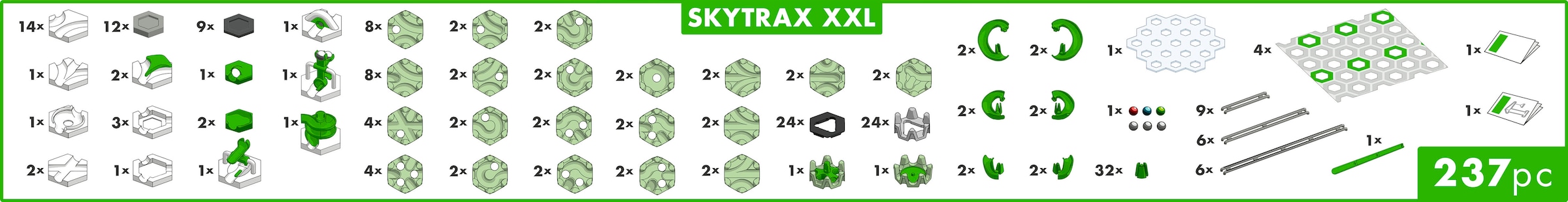 Ravensburger Kugelbahn-Bausatz »GraviTrax Action-Set XXL Skytrax«, Made in Europe