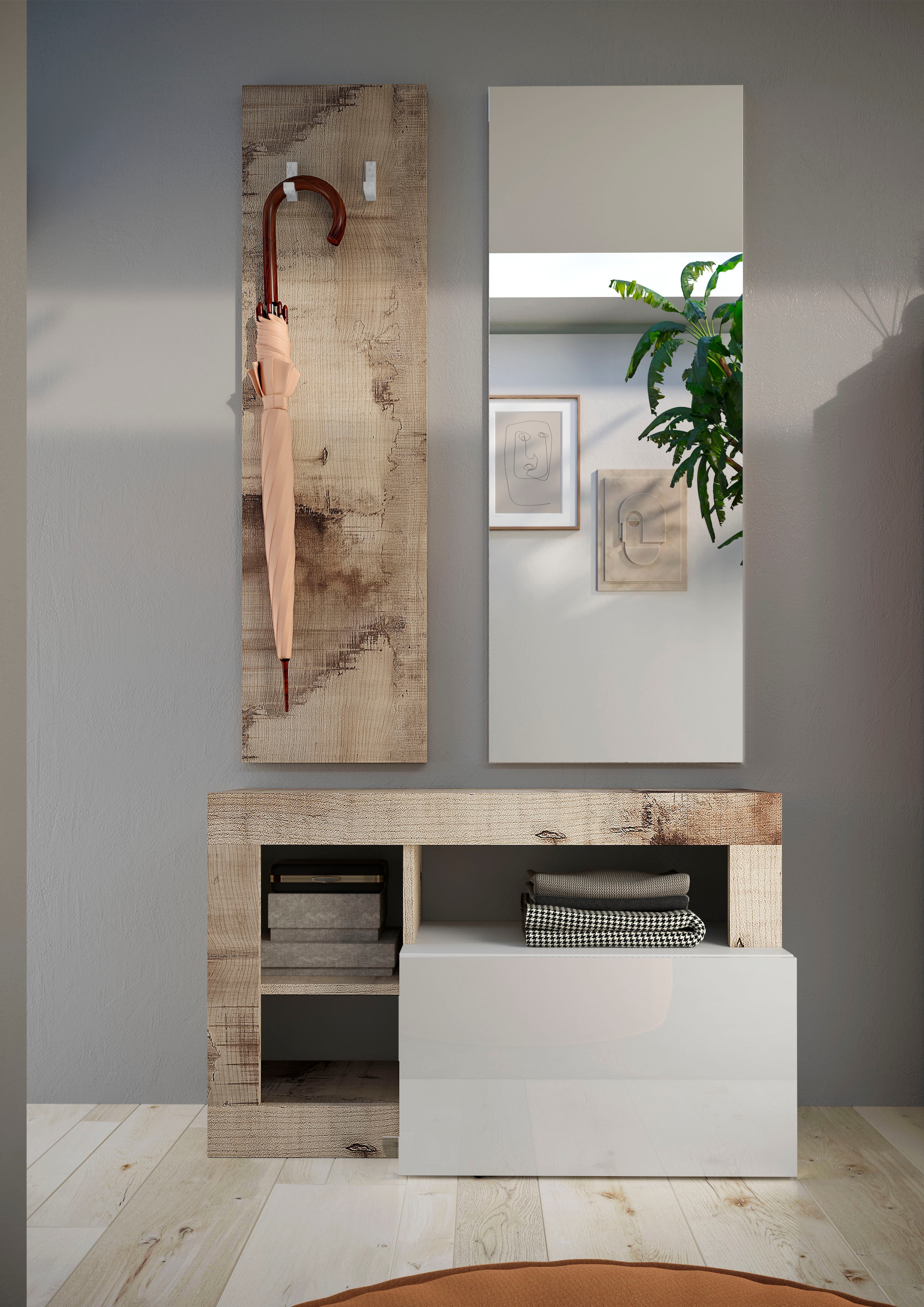 INOSIGN Garderobenschrank »Hamburg, Breite 91 cm« mit 1 Klappe