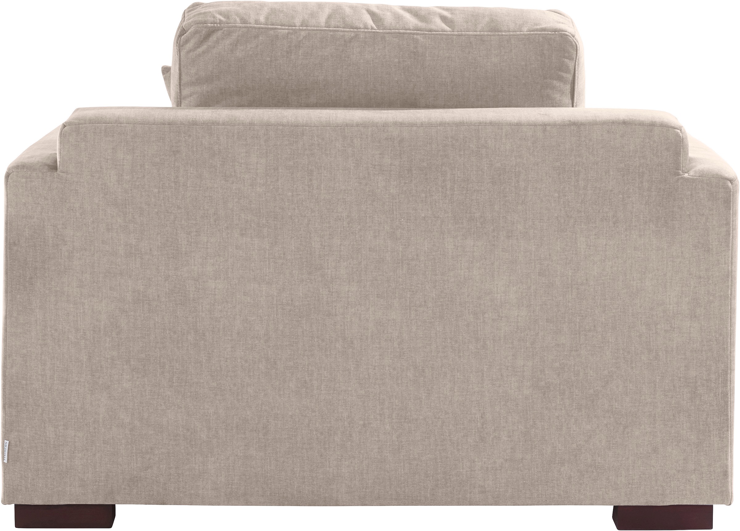 Home affaire Loveseat »Fresh Pond Sessel« weicher Sitzkomfort, incl. Zierkissen, B/T/H: 140/96/95 cm