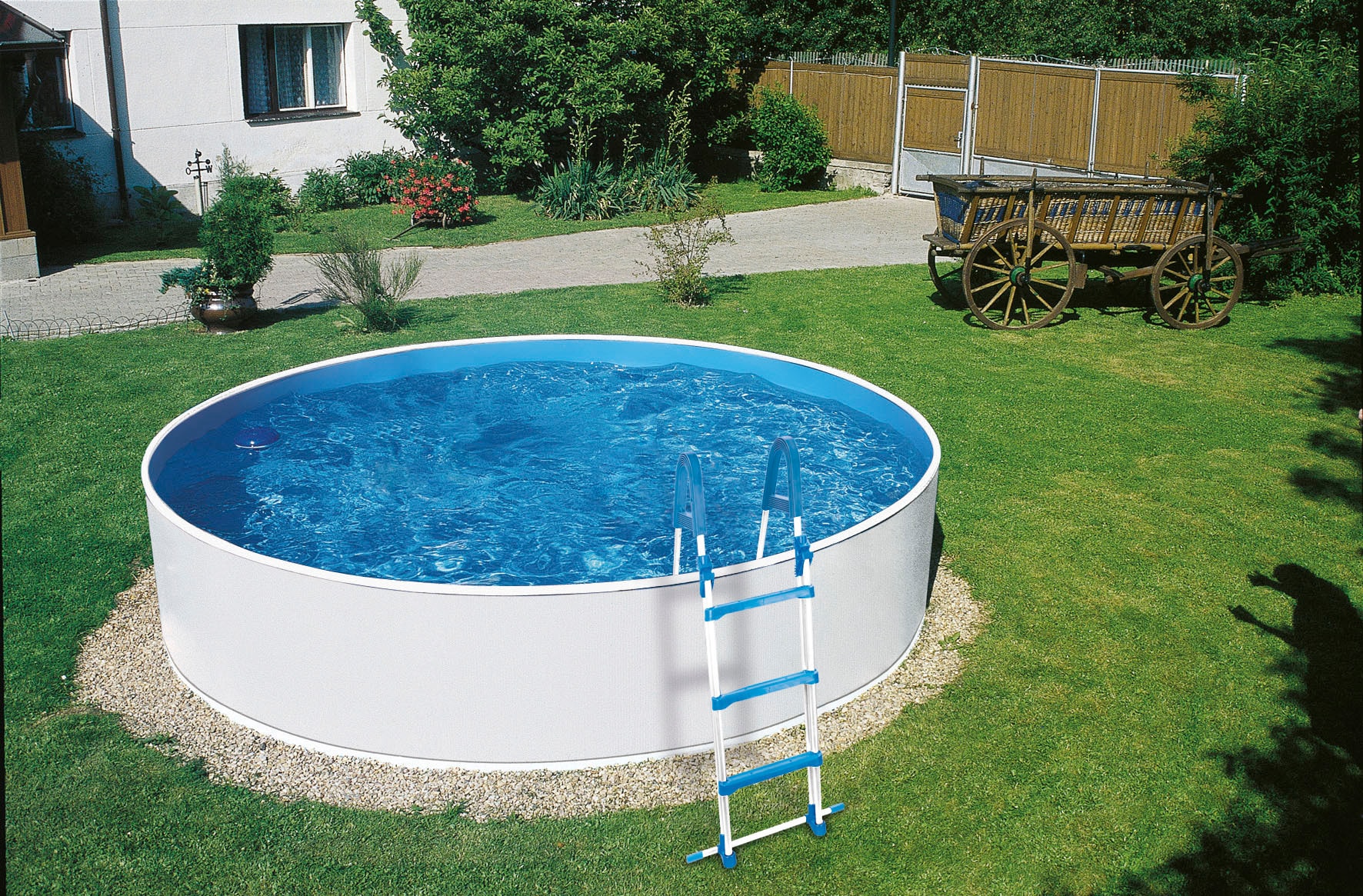 KONIFERA Rundpool »»AQUAFUN« ØxH: 355x90 cm«, (Set, 5 tlg.), in 2 Farben erhältlich