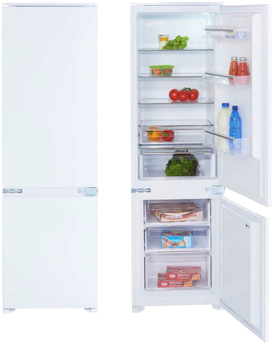 BASIC by Balculina Küchenzeile »Sanibel, Küche BxTxH 340x60x210 cm«, Breite 340cm, mit E-Geräten, Softclose für Türen und Schubkästen
