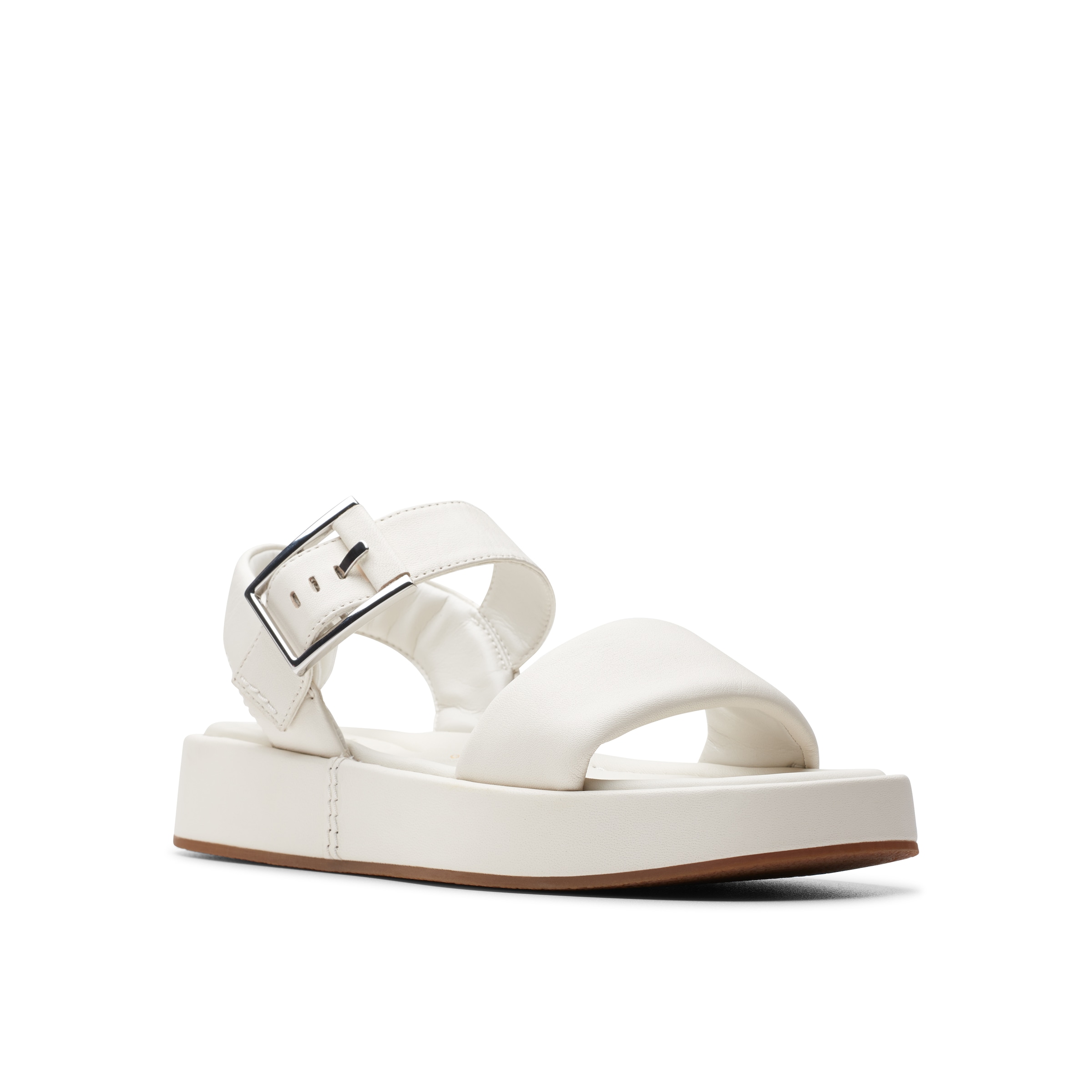 Clarks Sandale »Alda Strap«, Sandale, Flats mit Plateausohle