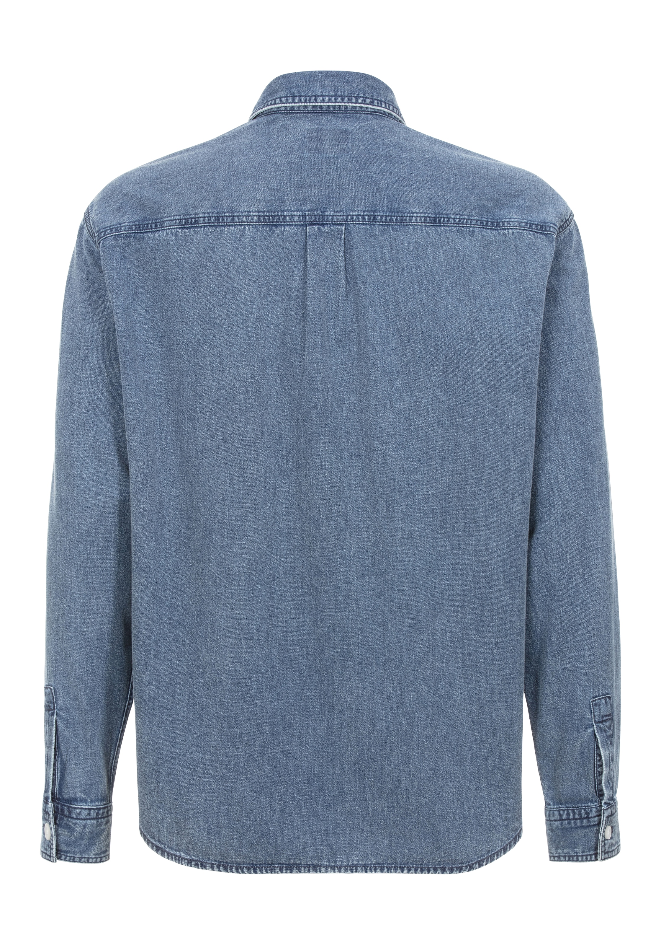 HUGO Blue Jeanshemd »Ebino«, in cooler Waschung