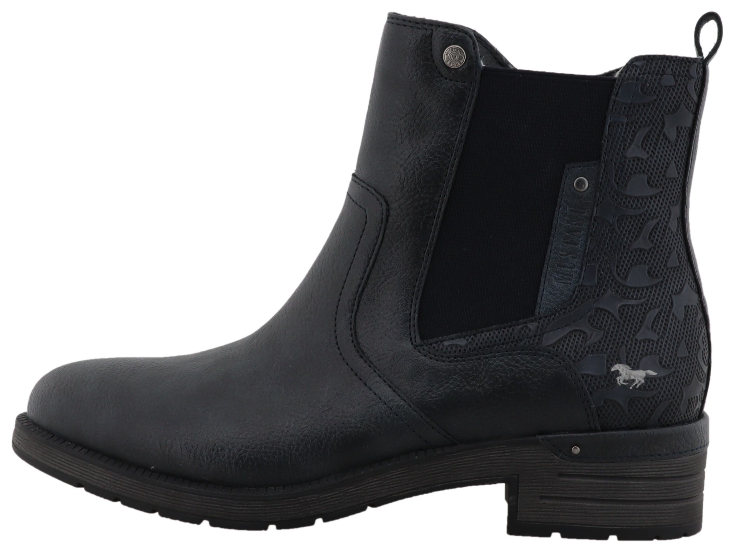Mustang Shoes Winterstiefelette »Gelja«  Stiefelette, Winterboots mit Anziehlasche