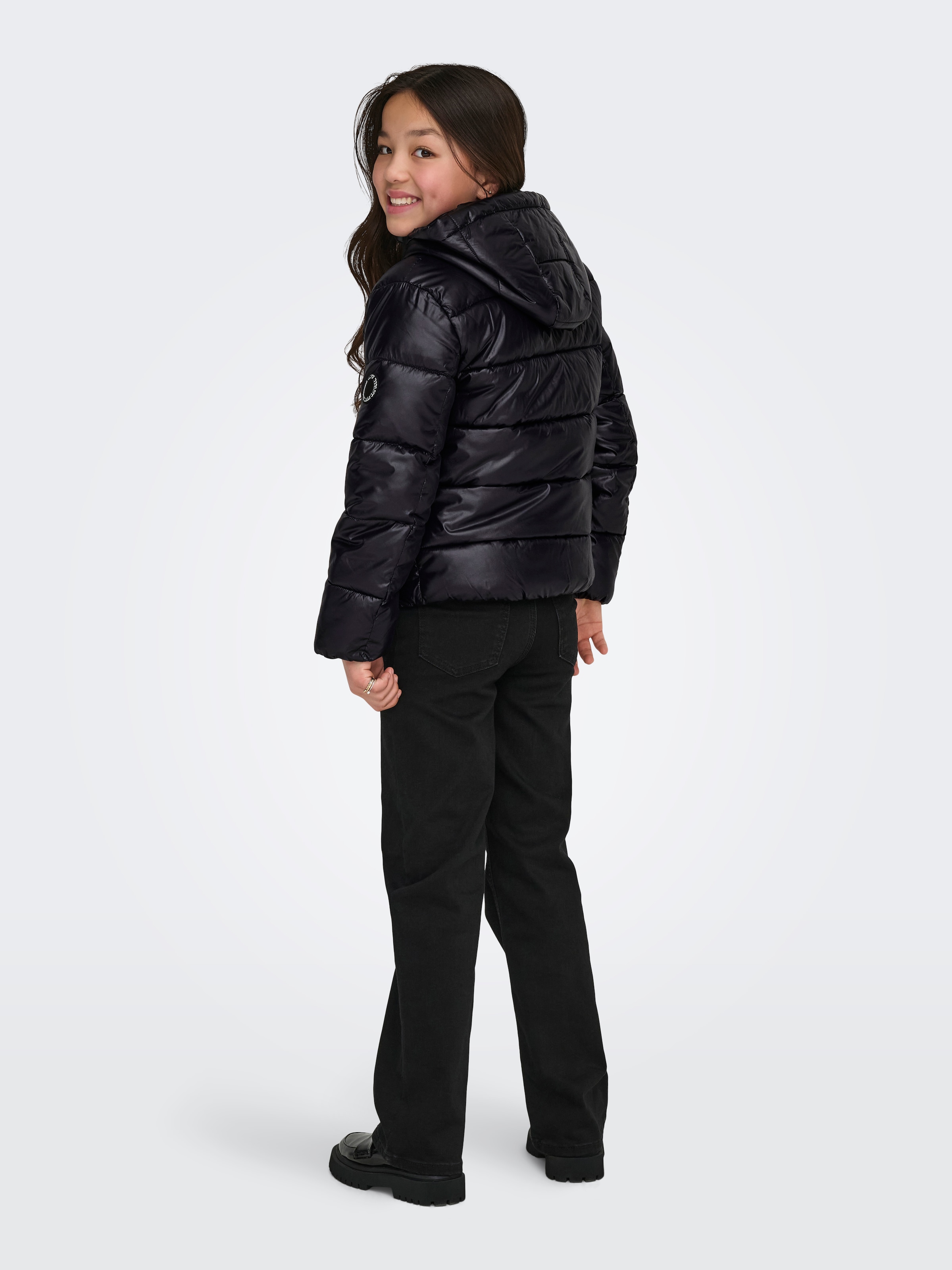 KIDS ONLY Steppjacke »KOGNEWEMMY SAVANNAH JACKET OTW NOOS« mit Kapuze