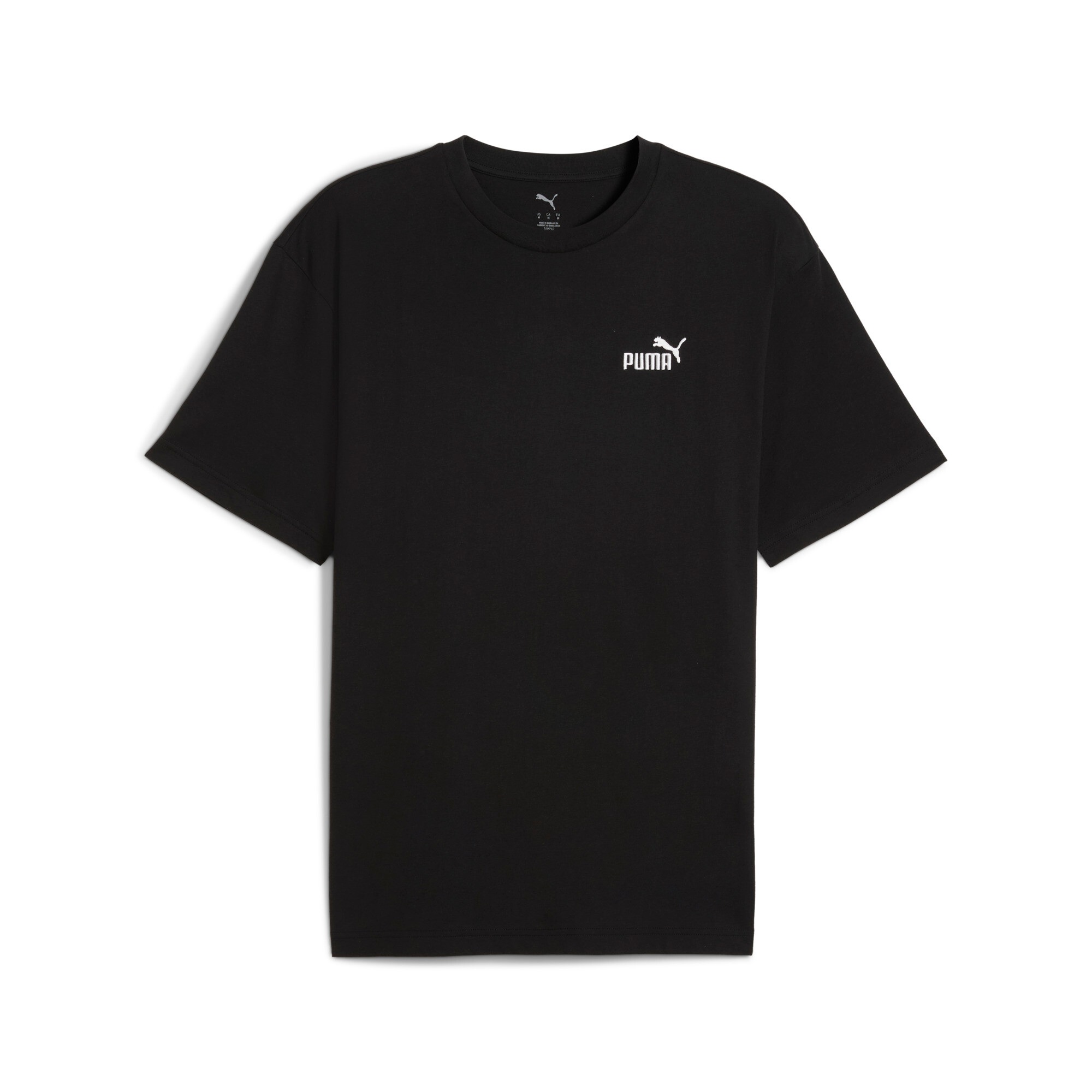 PUMA T-Shirt »ESS RELAXED SMALL NO. 1 LOGO TEE« Kurzarm-Design, Rundhalsausschnitt, mit Print-Applikation