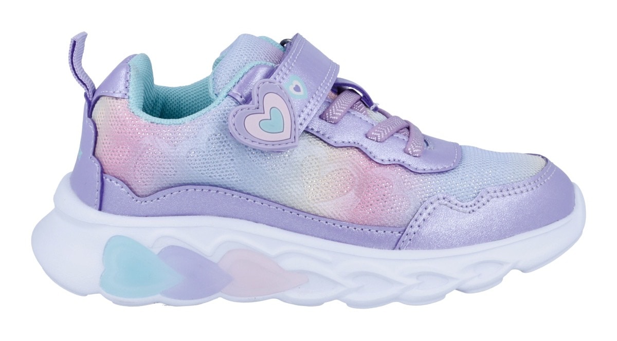 Richter Slip-On Sneaker »Stella (Blinki)«  Klettschuh, Blinkschuh, Größenschablone zum Download, mit WMS