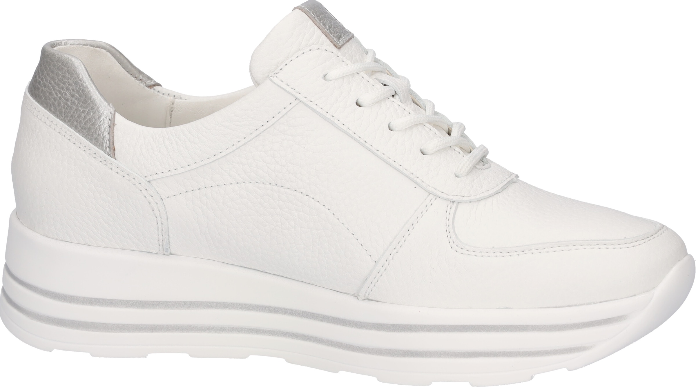Waldläufer Keilsneaker »H-LANA«, in Komfortweite H = sehr weit, Freizeitschuh, Halbschuh, Schnürschuh