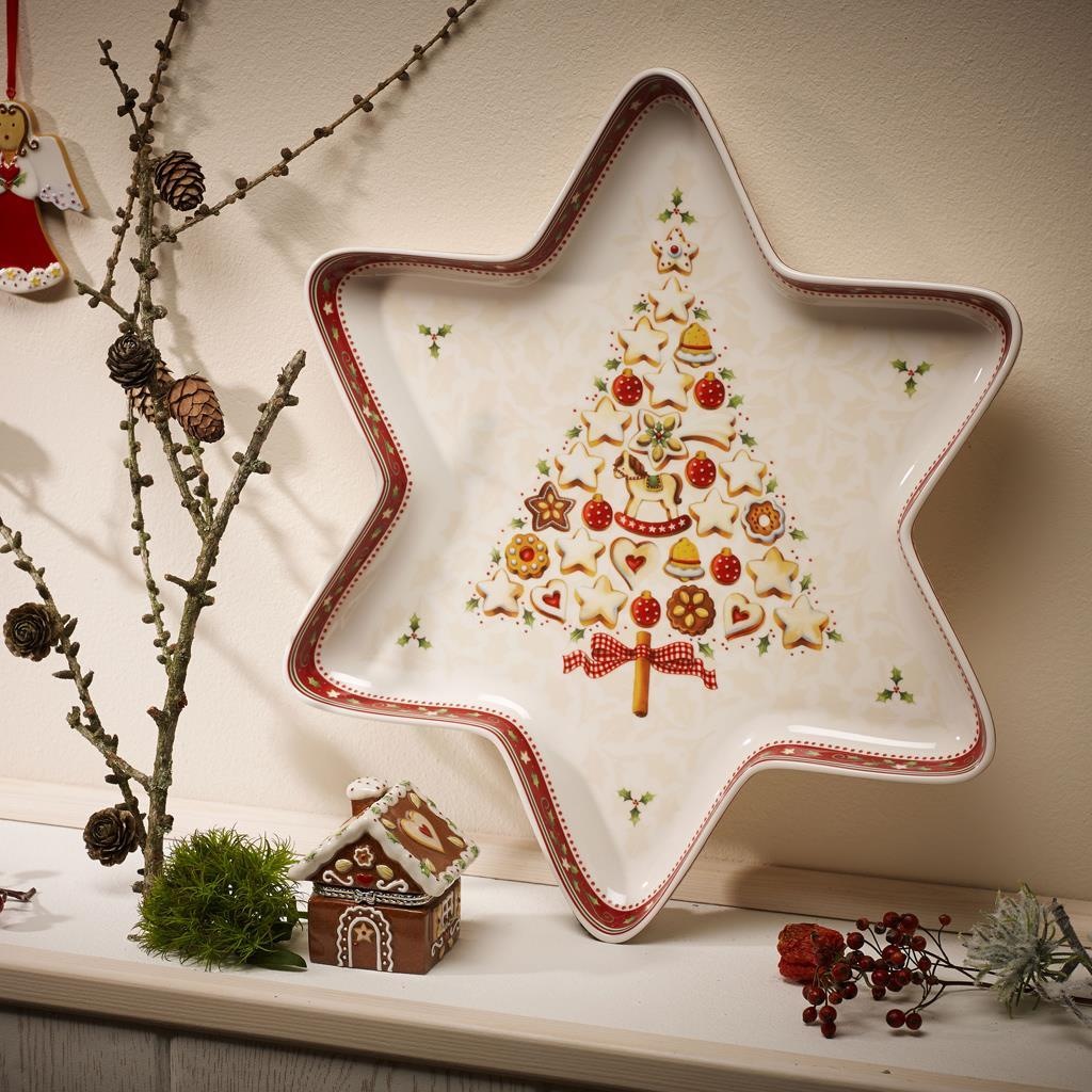 Villeroy & Boch Schale »Sternschalen-Set Winter Bakery Delight 3er Set bunt« 3 Mikrowellengeeignet