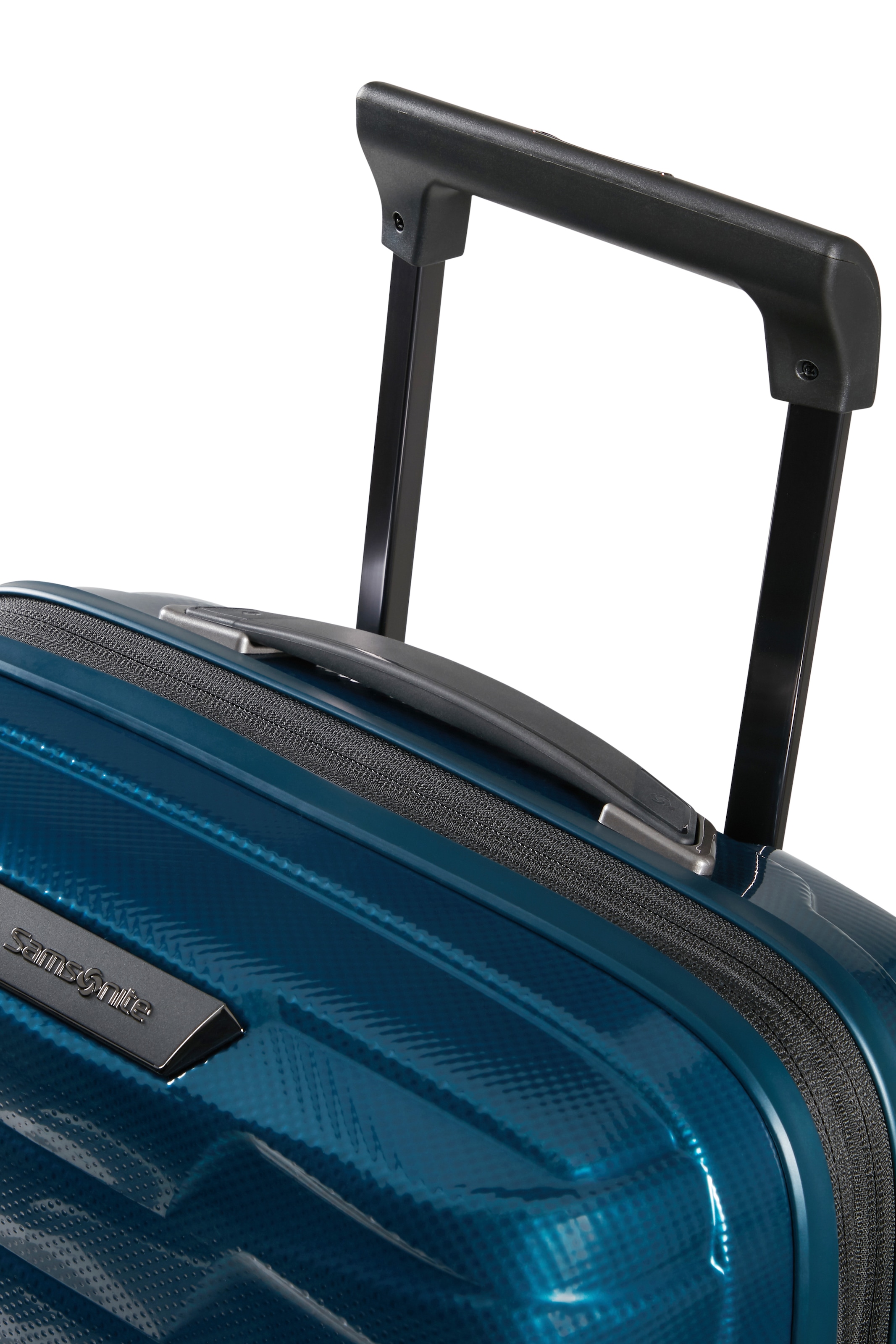 Samsonite Hartschalen-Trolley »PROXIS, verschiedene Größen und Farben« 38 l 4 Rollen arretierbares und versenkbares Druckknopf-Trolleysystem