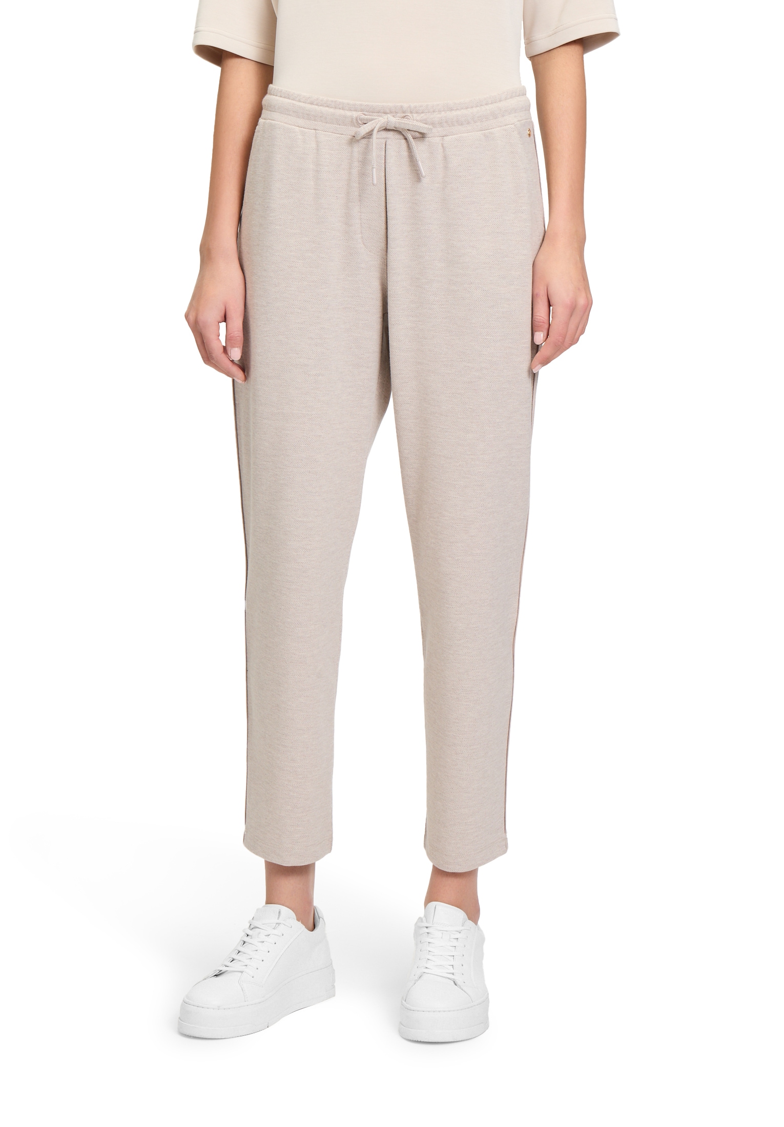 Betty&Co Schlupfhose »Schlupfhose mit Bindegürtel«
