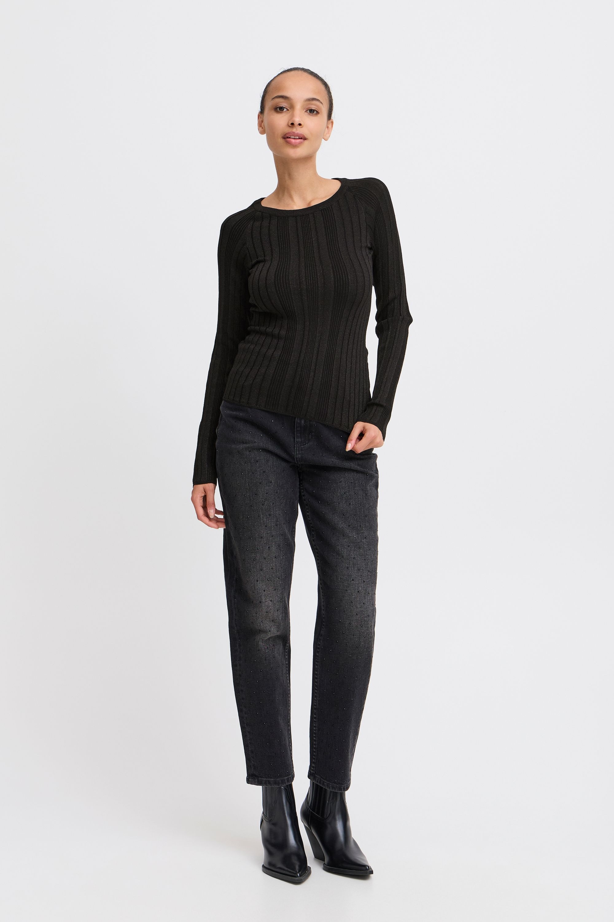 b.young Strickfleece-Pullover »Strickpullover BYMOBBE RAGLAN JUMPER -«