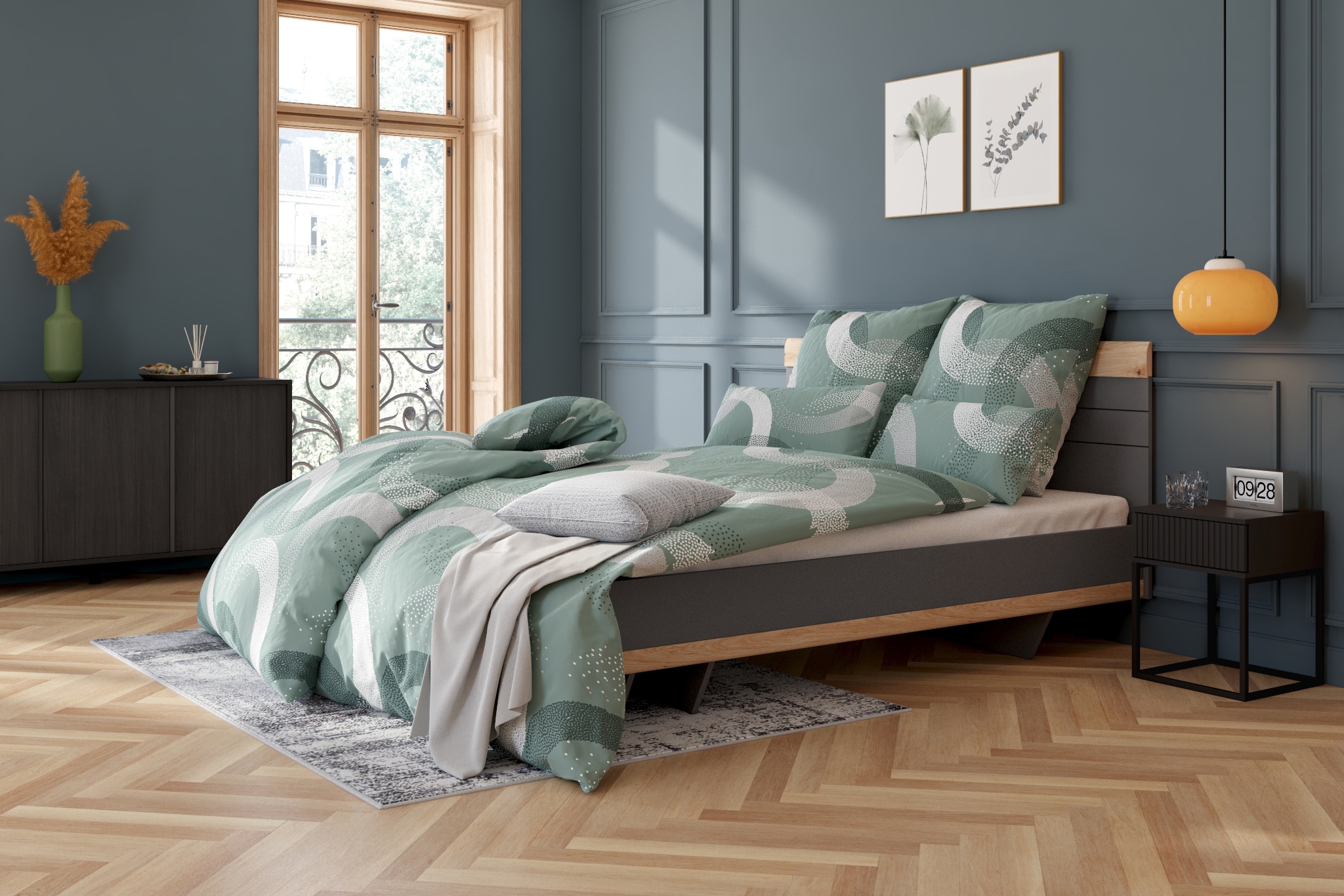 my home Microfaserkissen »Fantasy Kopfkissen 40x80 oder 80x80 cm, Made in Germany«, Füllung: 100% nachhaltiges, klimaregulierendes Polyester, Bezug: Polyester, Microfaser oder Baumwolle (ECO), (1 St.), in 3 Bezugsvarianten