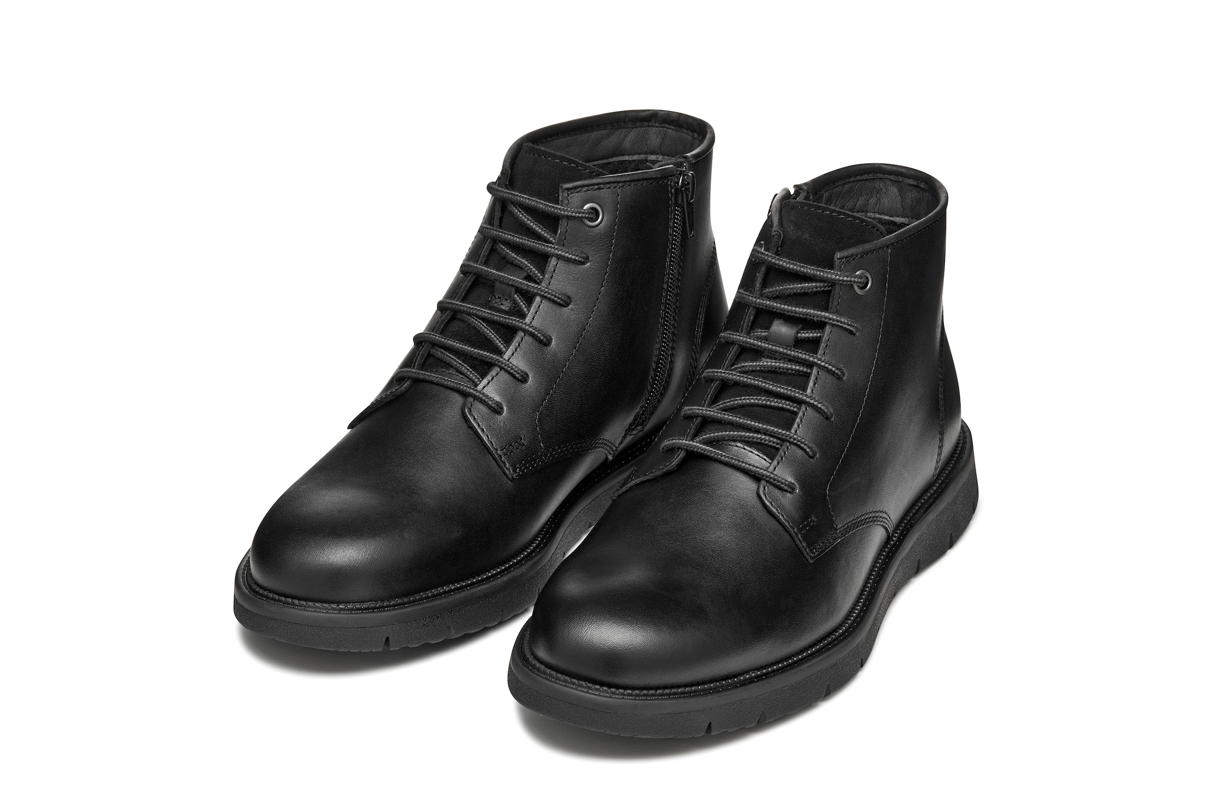 Geox Herren Winterboots »U POVE« Budapester in schwarz, Größe 44