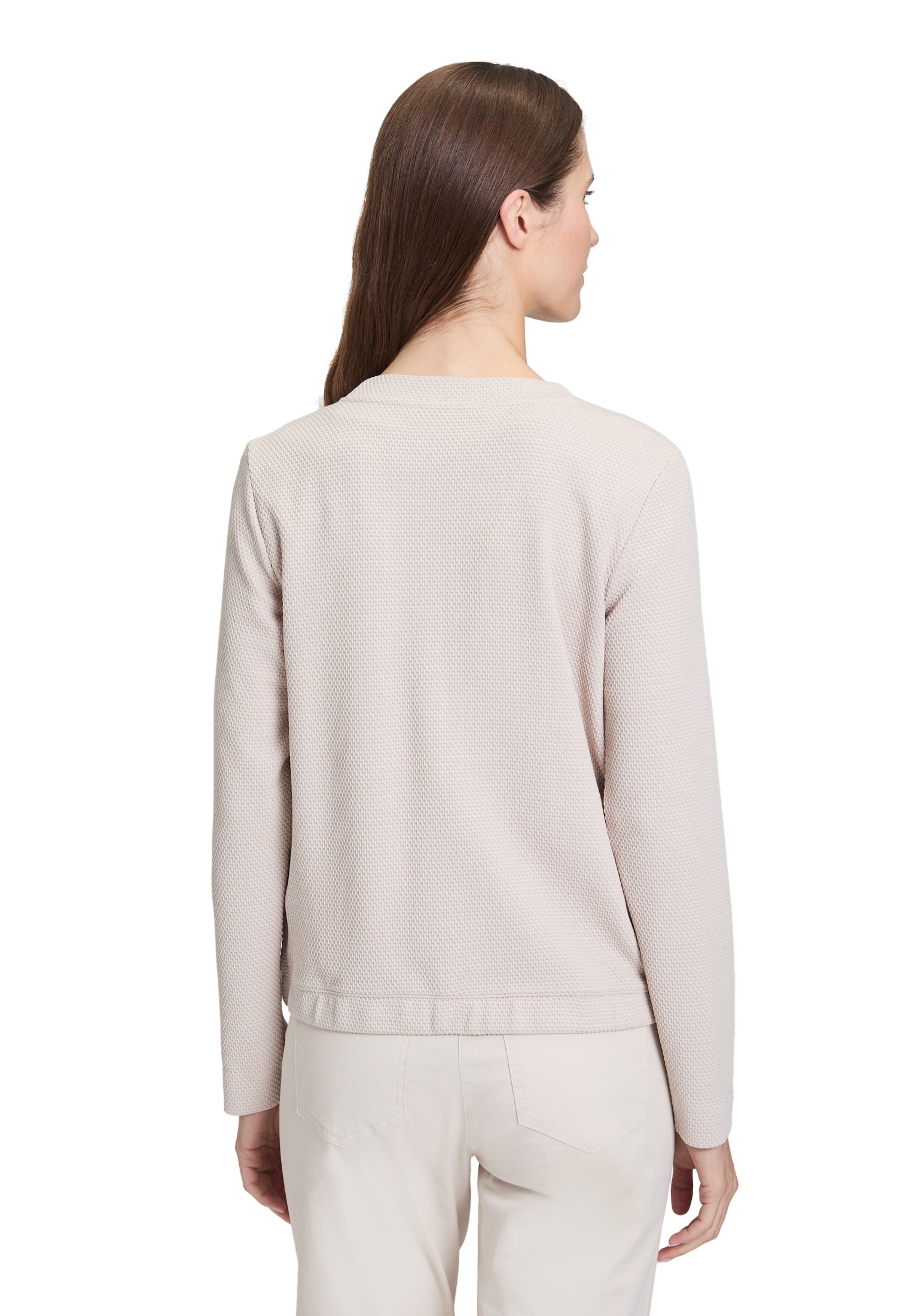 Betty Barclay Sweatshirt »Shirtjacke mit Struktur«