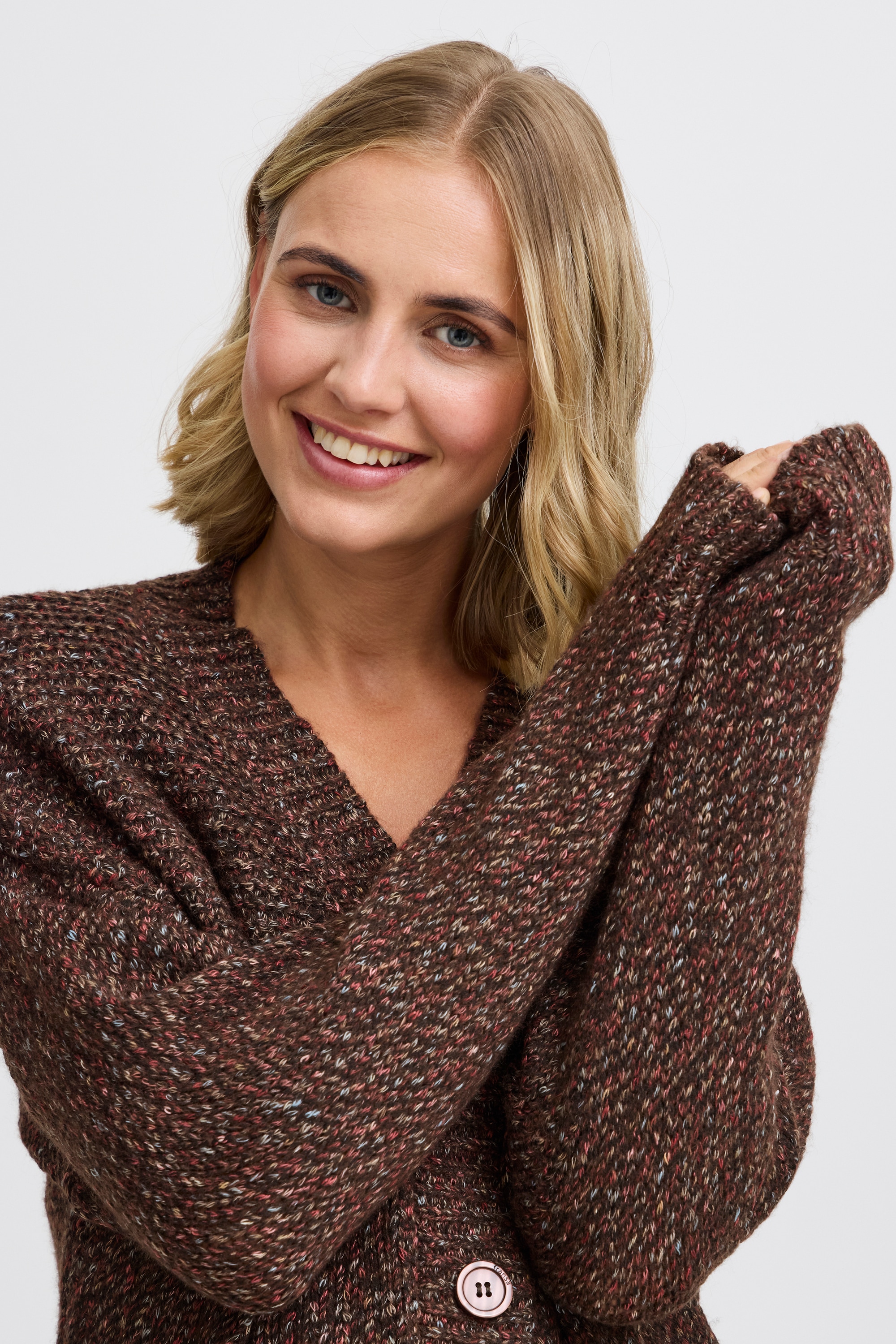 fransa Strickjacke »Strickjacke FRSPOTTA«