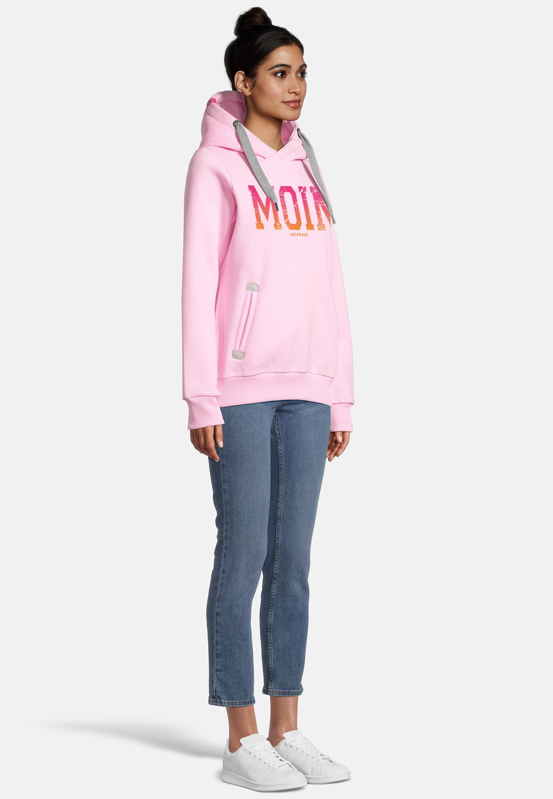 salzhaut Kapuzenpullover »Hoodie SÜNN -  MOIN FARBVERLAUF«