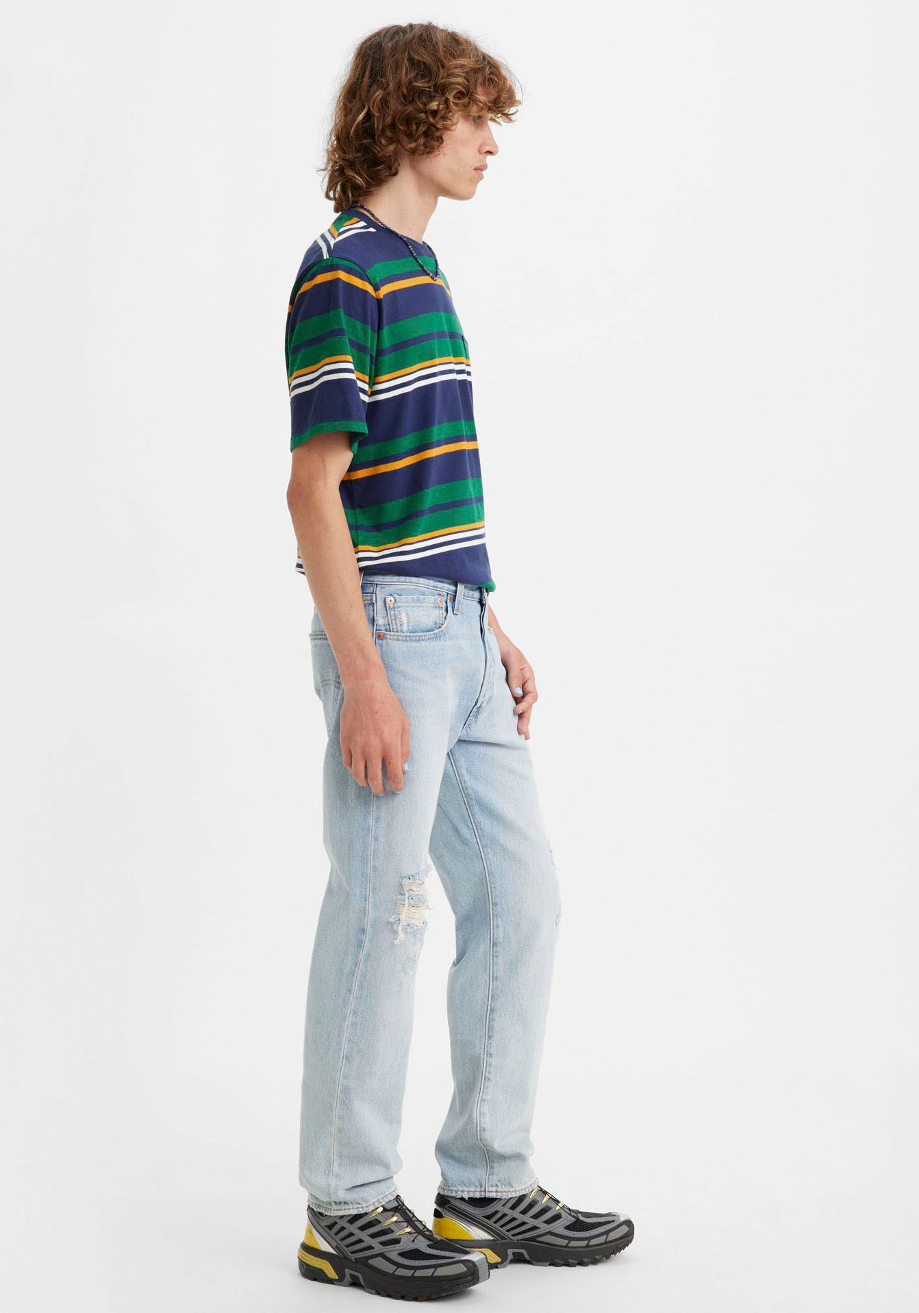 Levi's® Destroyed-Jeans »501 VI'S ORIG«, mit Markenlabel