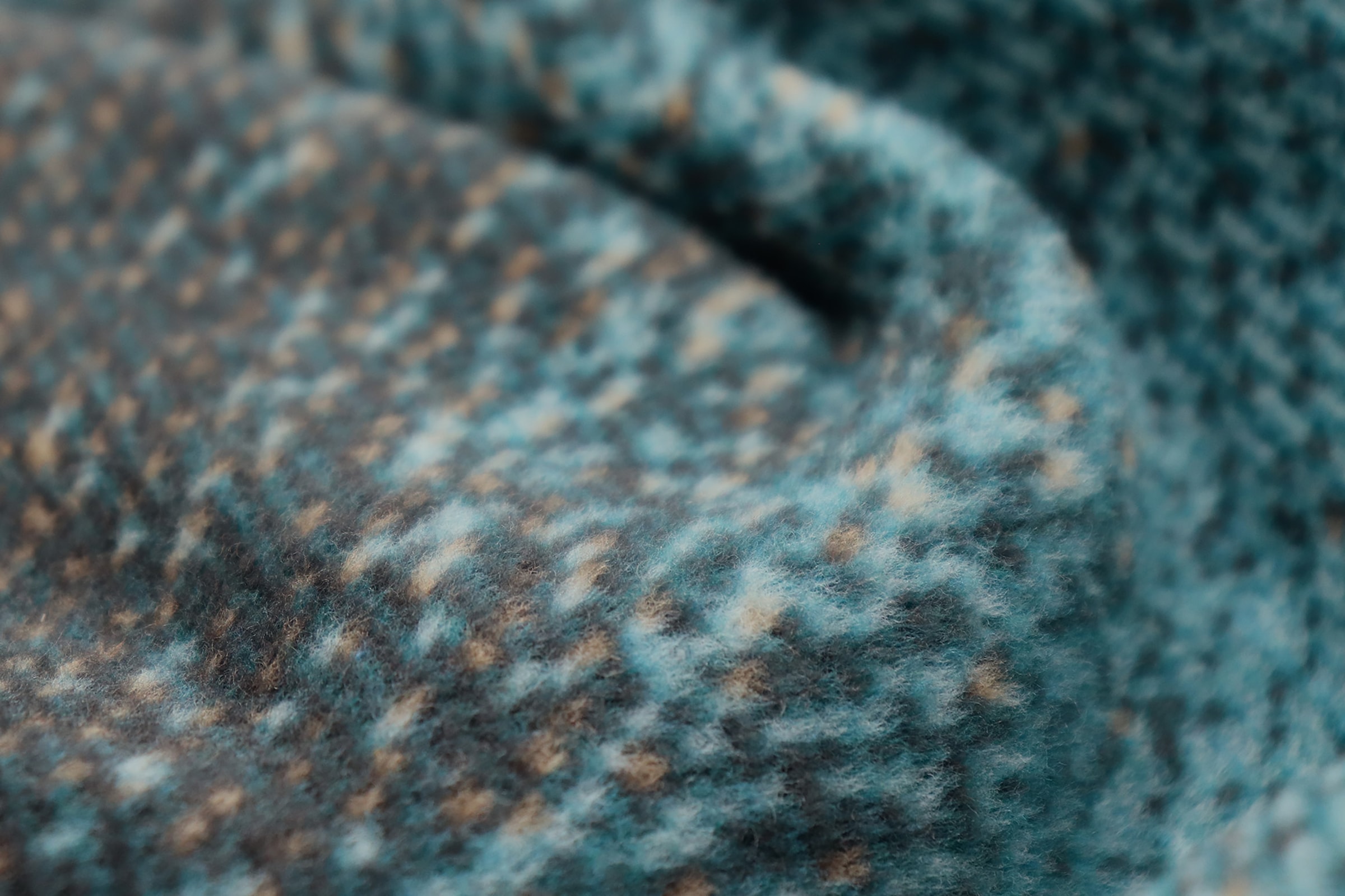 Biederlack Wohndecke »Blue Fade« trendige Farben mit fließendem Übergang