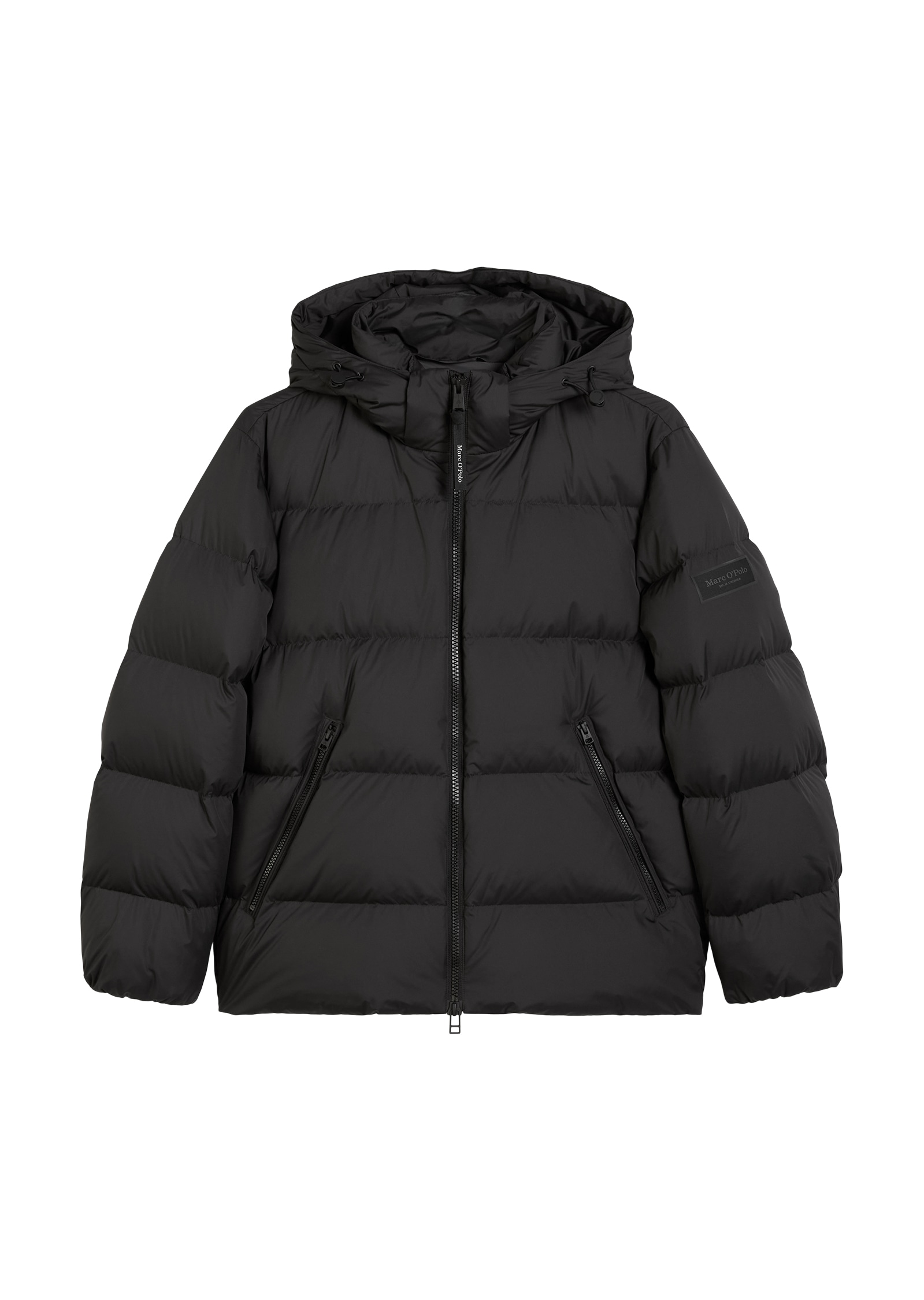 Marc O'Polo Daunenjacke, mit Kapuze, mit 2-Wege-Zipper und abnehmbarer Kapuze
