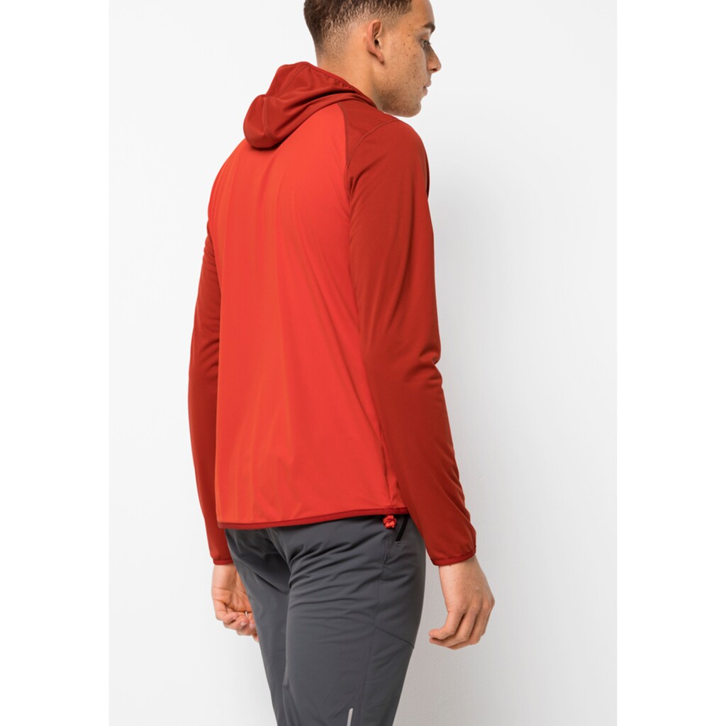 Jack Wolfskin Fleecejacke »HYDRO HOODED LIGHT JACKET M«, mit Kapuze