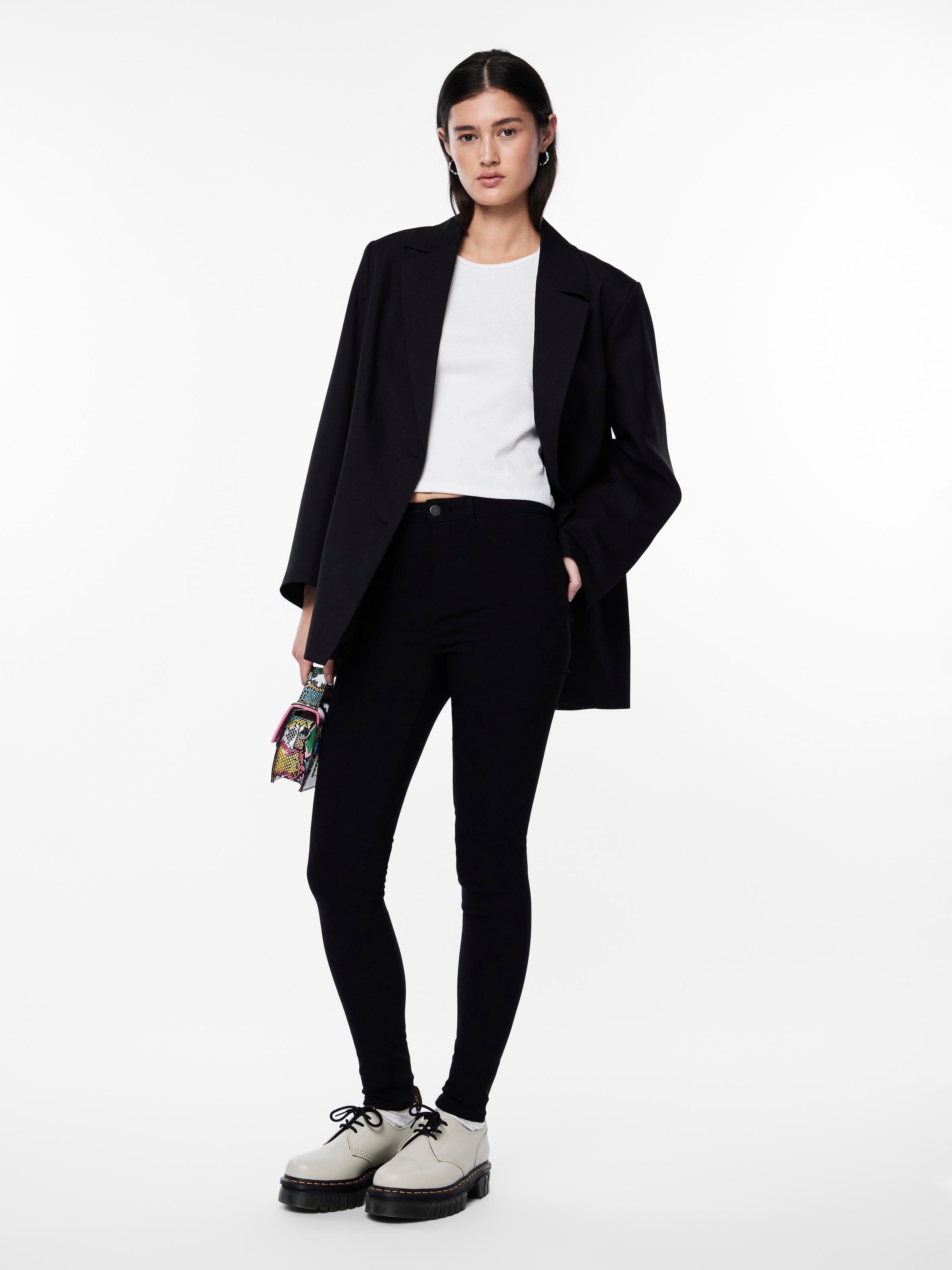 pieces Jeggings »PCHIGHSKIN WEAR JEGGINGS«  Viskosemischung, skinny fit