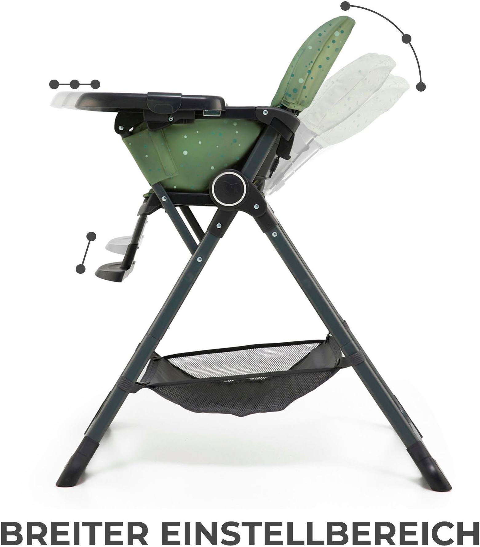 Kinderkraft Kombihochstuhl »FOLDEE« ()