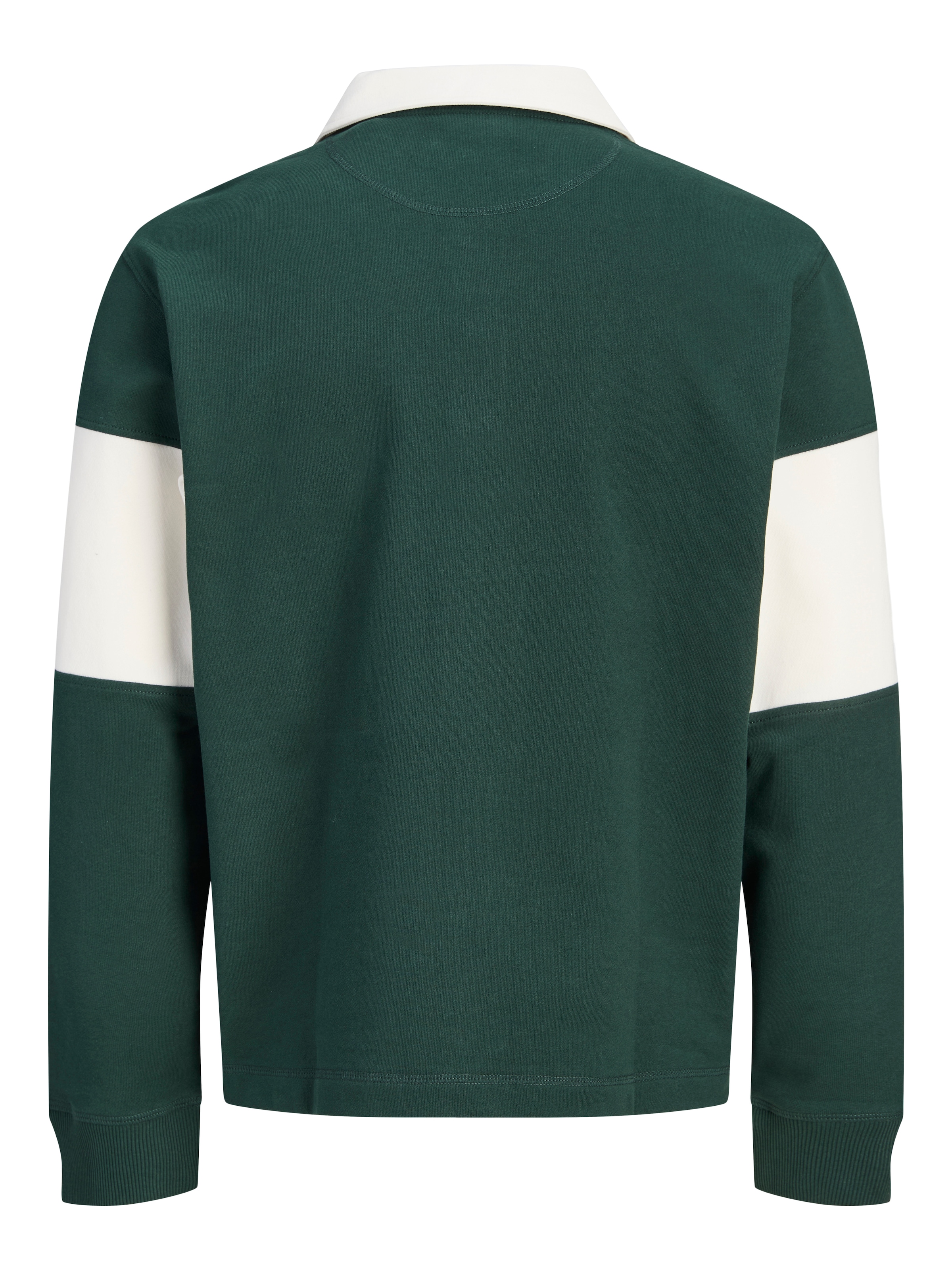 Jack & Jones Sweatshirt »JORFREDERIKSBERG BLOCKING SWEAT POLO SN«, Baumwolle, relaxed fit
