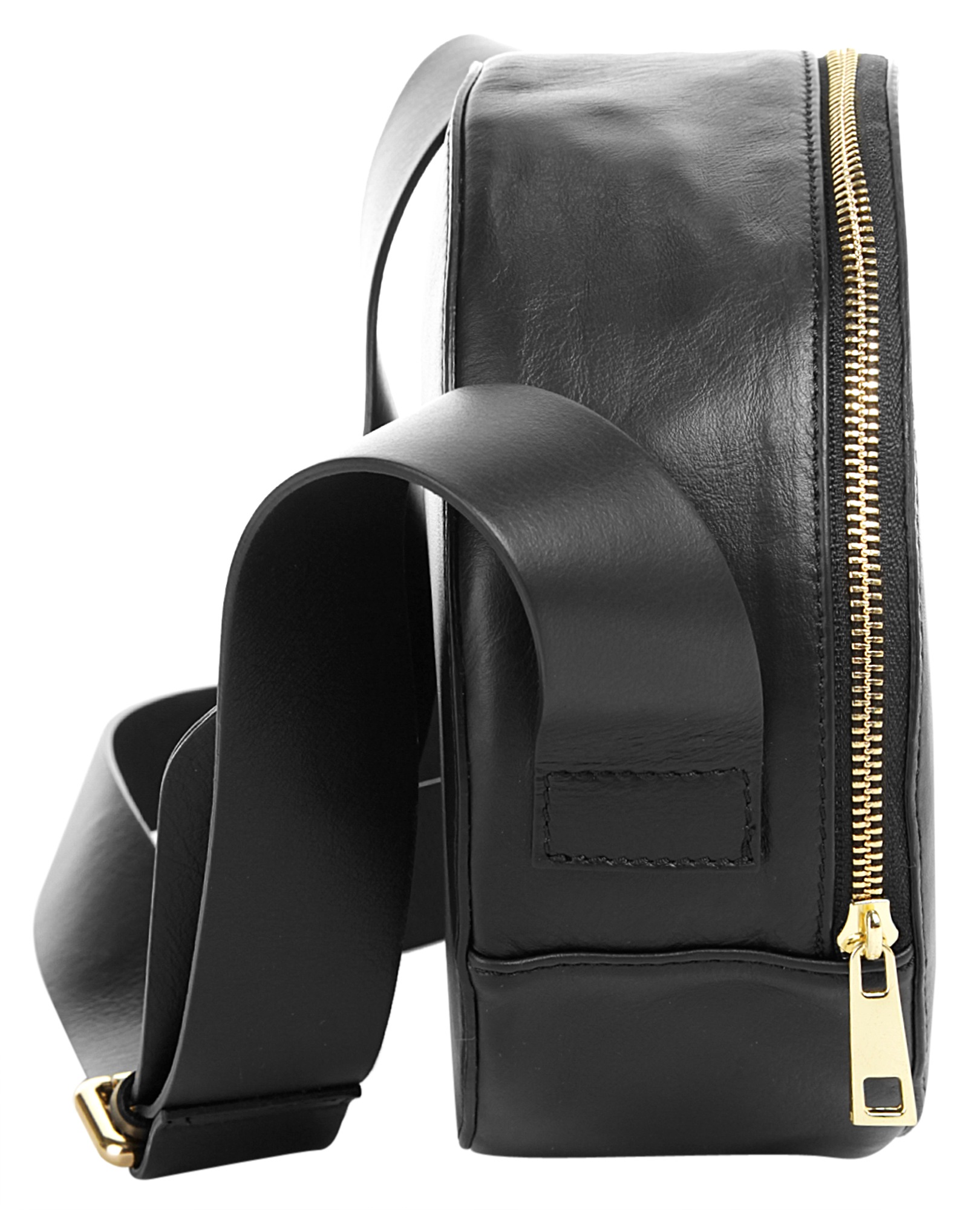 Cluty Umhängetasche, echt Leder, Made in Italy
