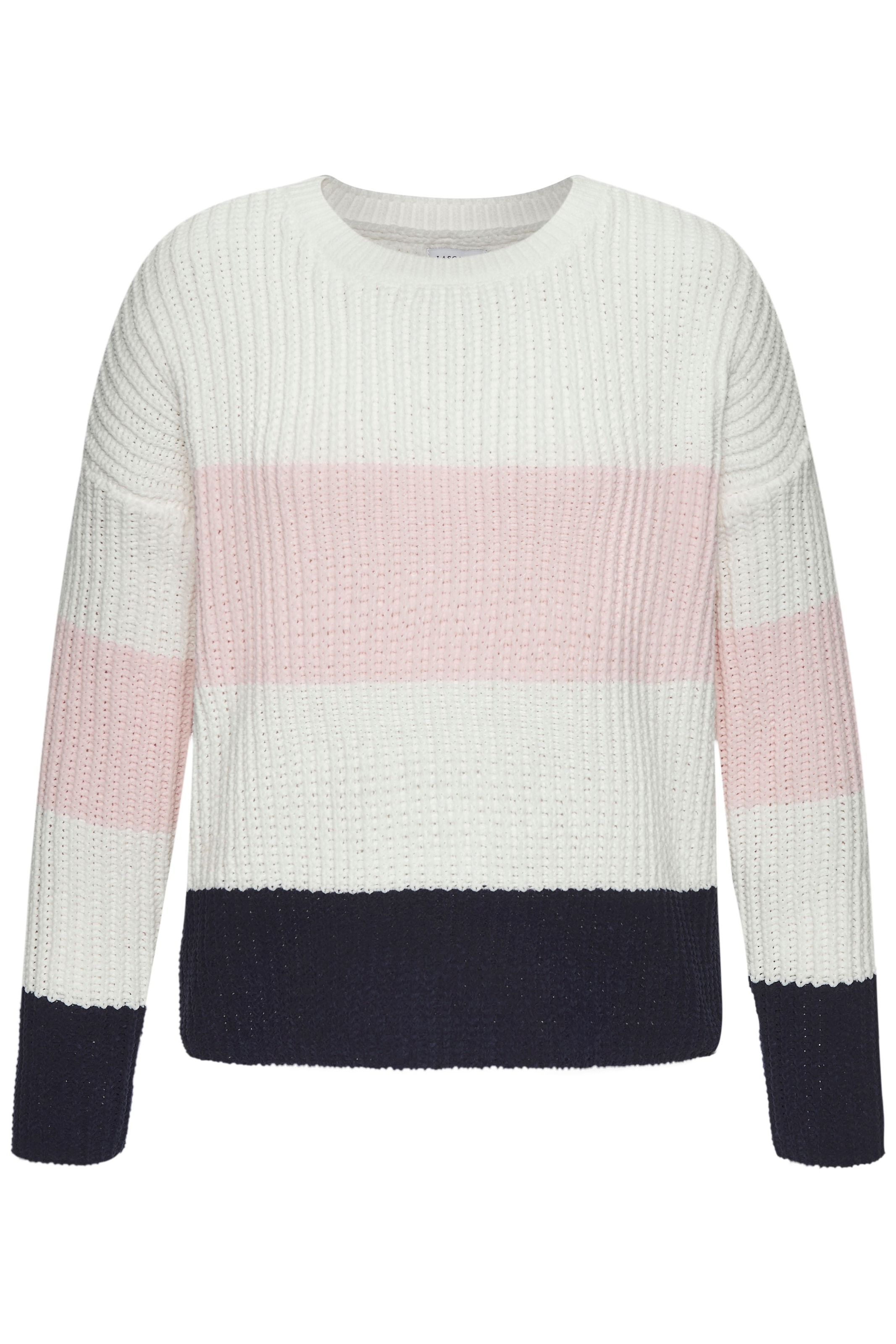 LASCANA Strickpullover, mit modischen Querstreifen, legere Passform, bequem