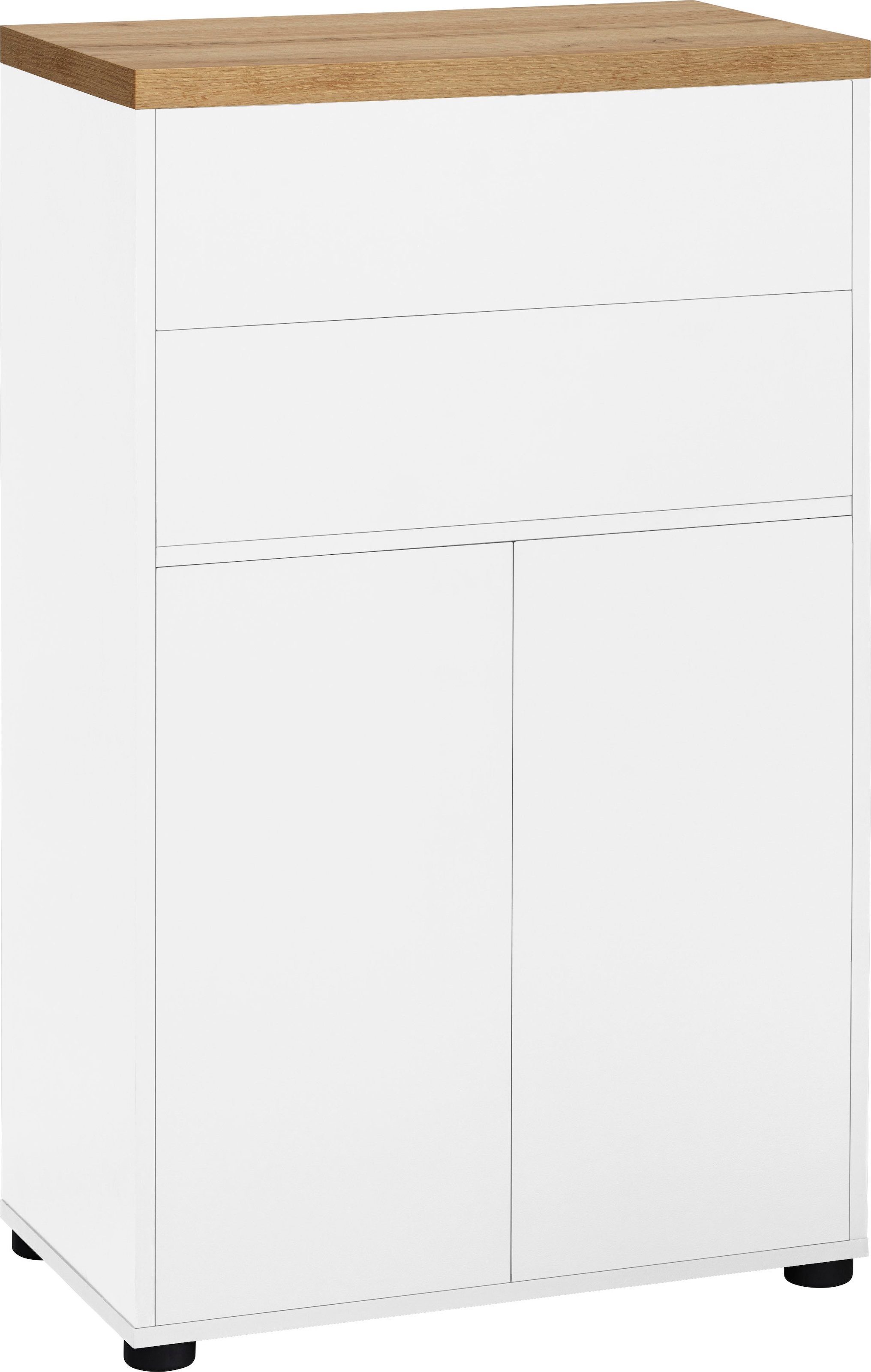 Places of Style Midischrank »Thessa«, mit 2 Türen, 2 Schubkästen und  Einlegeboden, BxH: 60 x 101,5 cm im OTTO Online Shop