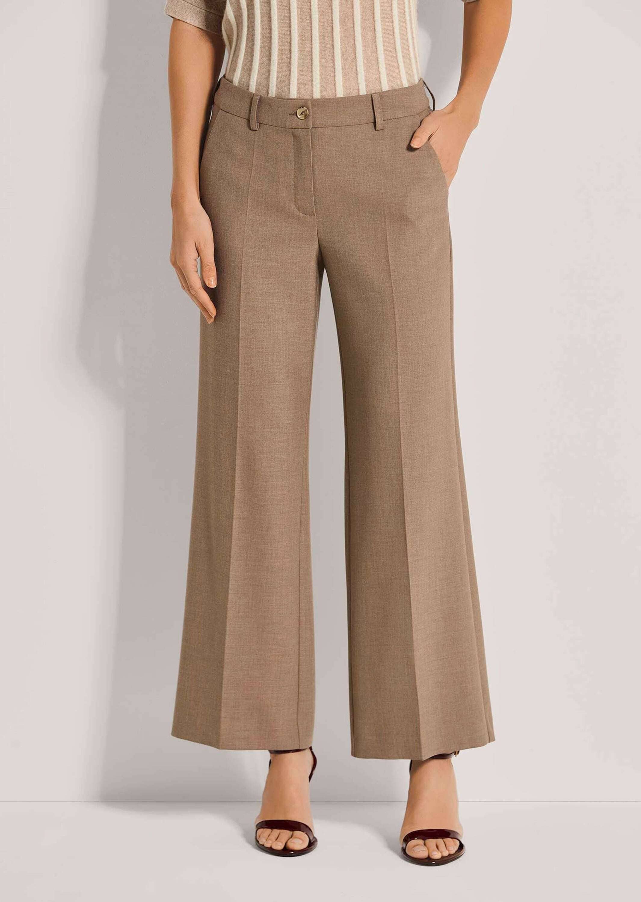 MADELEINE Bügelfaltenhose »Hose Weite Hose mit Bügelfalten«