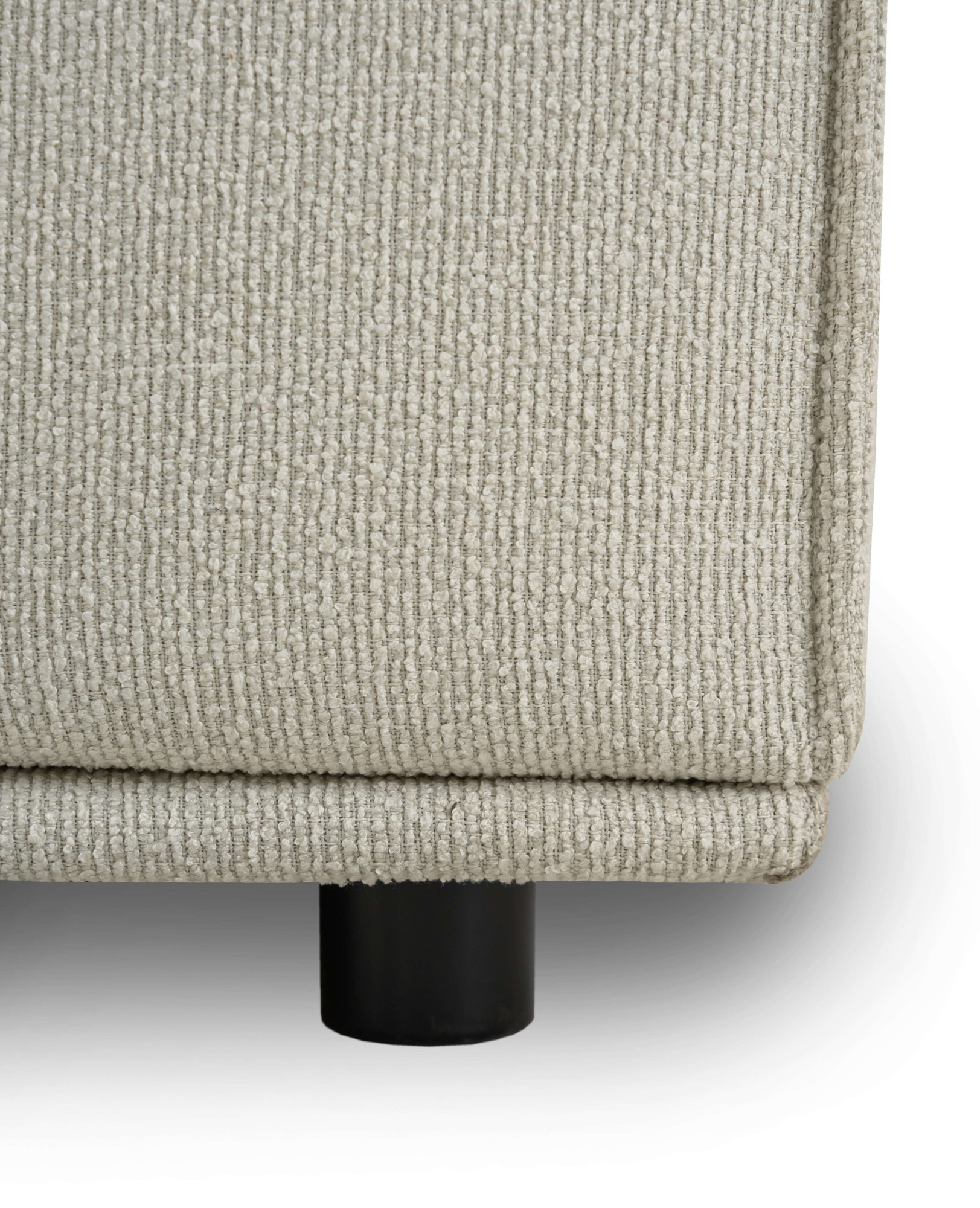 Home affaire Loveseat »Avelin, 1.5 Sitzer, 140 cm, Chenille, Struktur-Boucle«, mit Wellenunterfederung, Kedernaht, bodentief, Skandi-Design