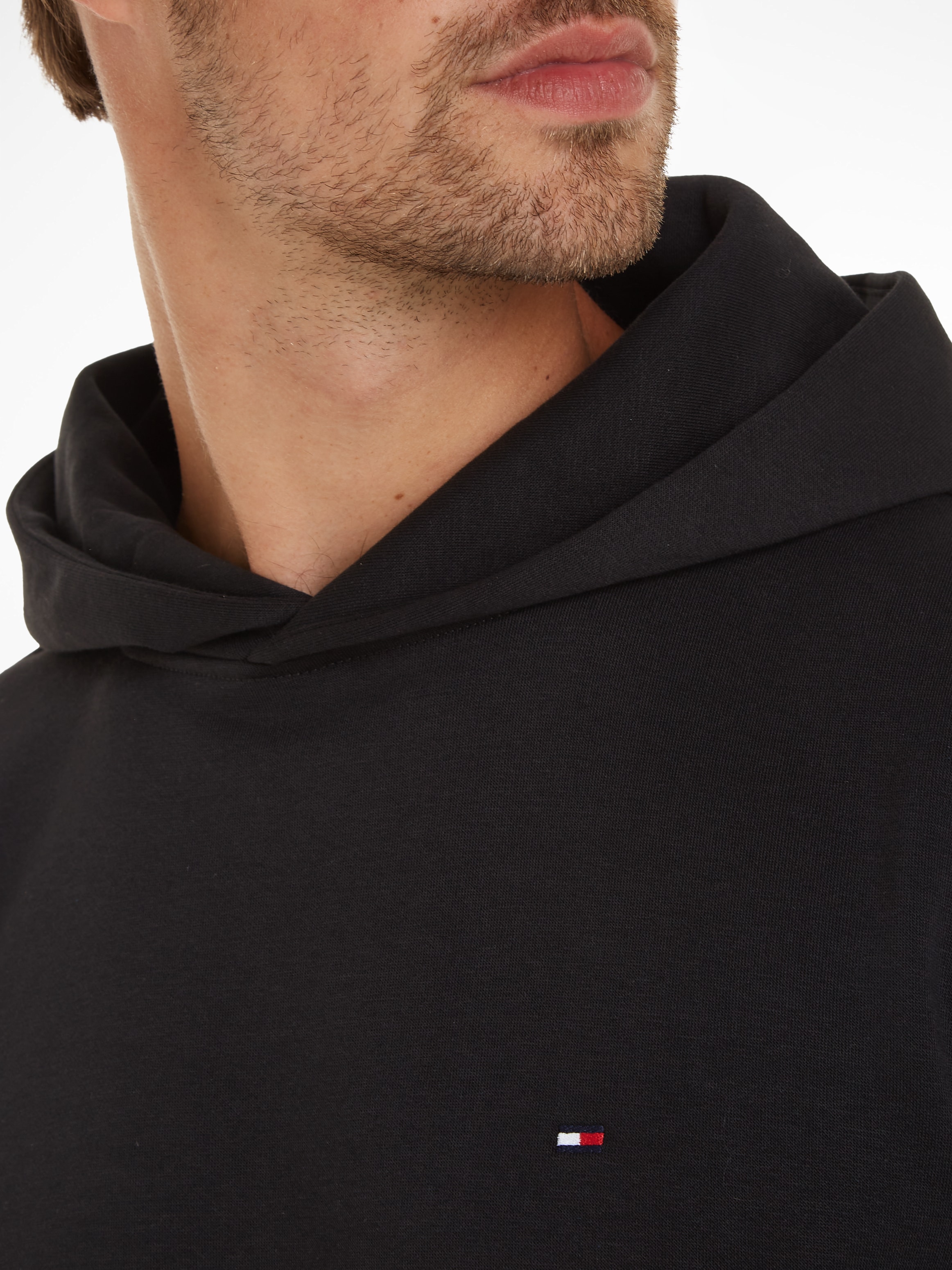 Tommy Hilfiger Hoodie »FLAG LOGO HOODY«, mit Kängurutasche vorne